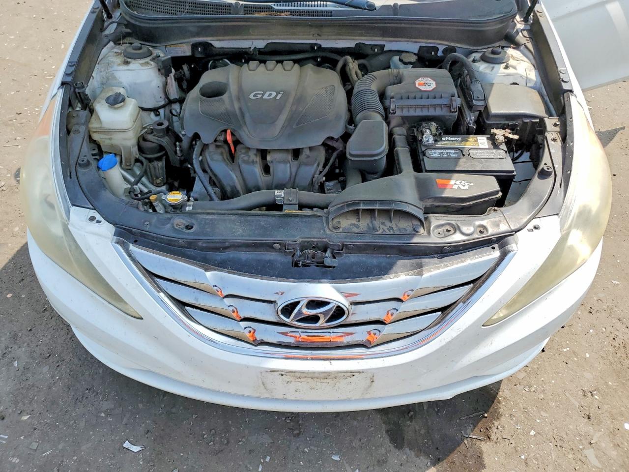 2011 Hyundai Sonata Se White vin: 5NPEC4AC4BH115011
