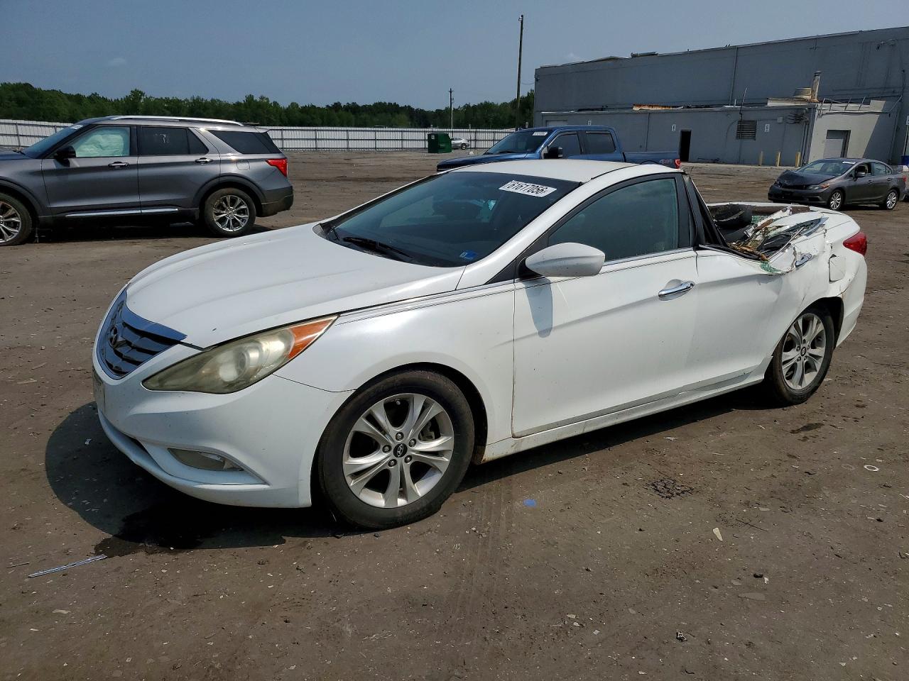 2011 Hyundai Sonata Se Белый vin: 5NPEC4AC4BH115011