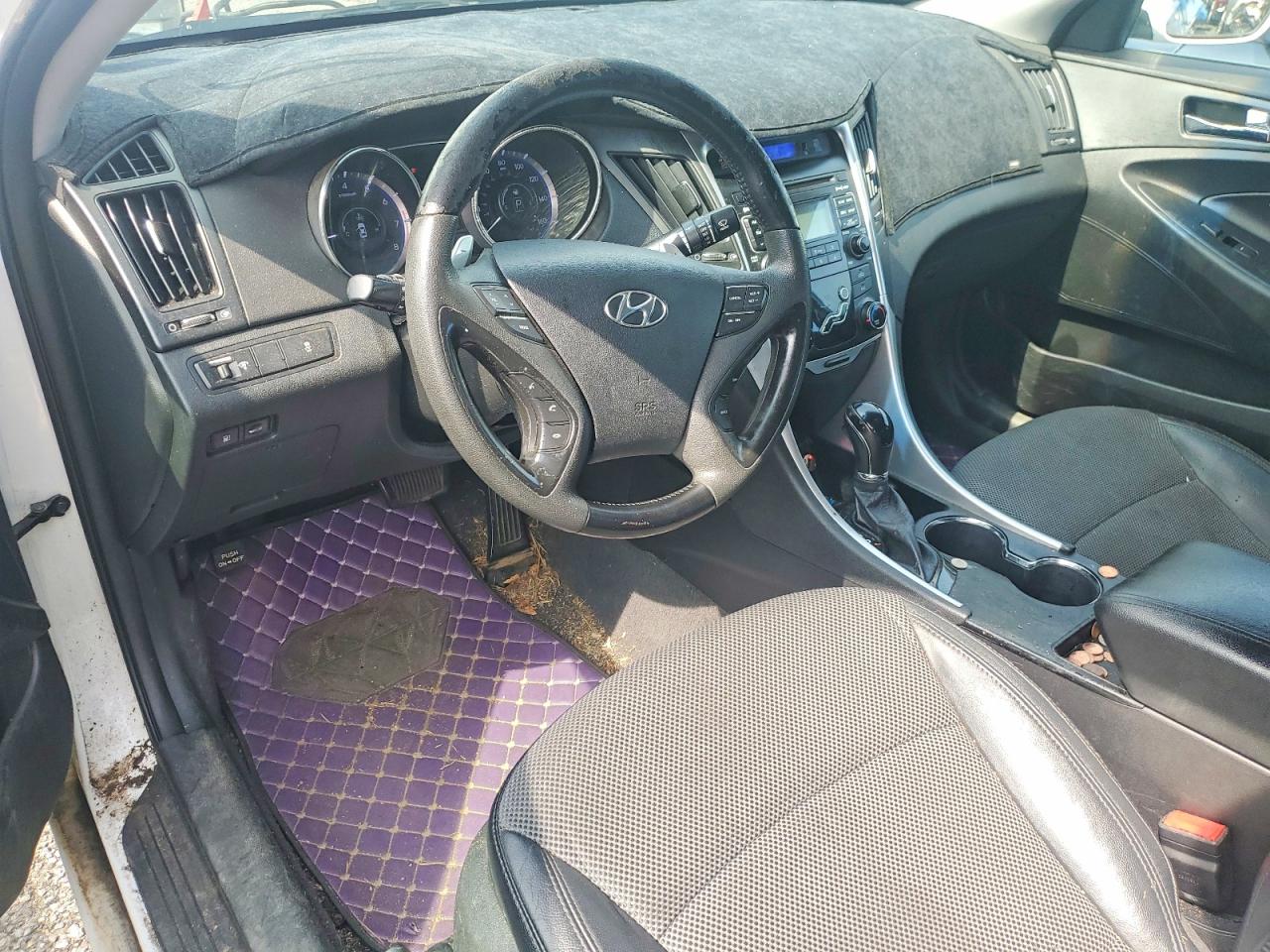 2011 Hyundai Sonata Se White vin: 5NPEC4AC4BH115011