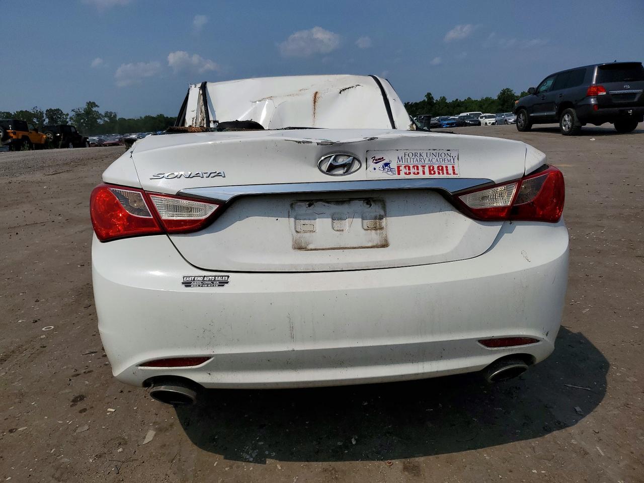 2011 Hyundai Sonata Se White vin: 5NPEC4AC4BH115011