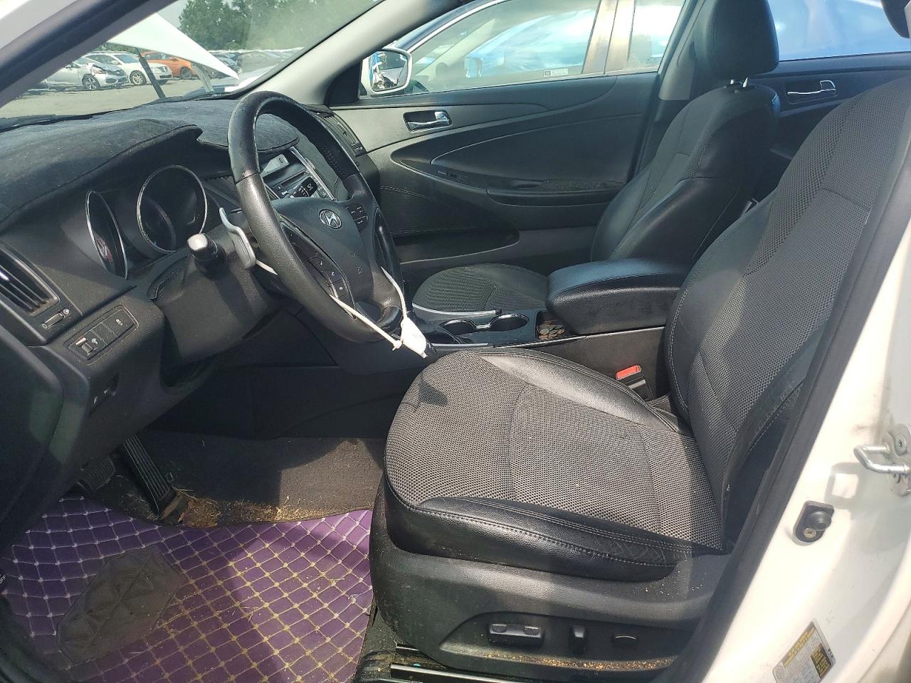 2011 Hyundai Sonata Se White vin: 5NPEC4AC4BH115011