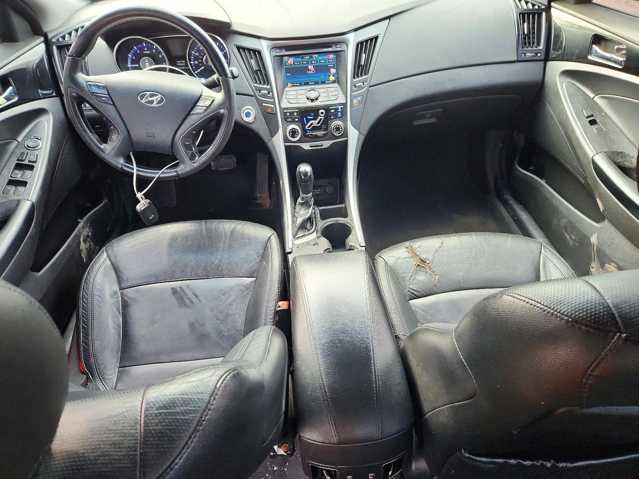2011 Hyundai Sonata Limited Gray vin: 5NPEC4AC4BH115817