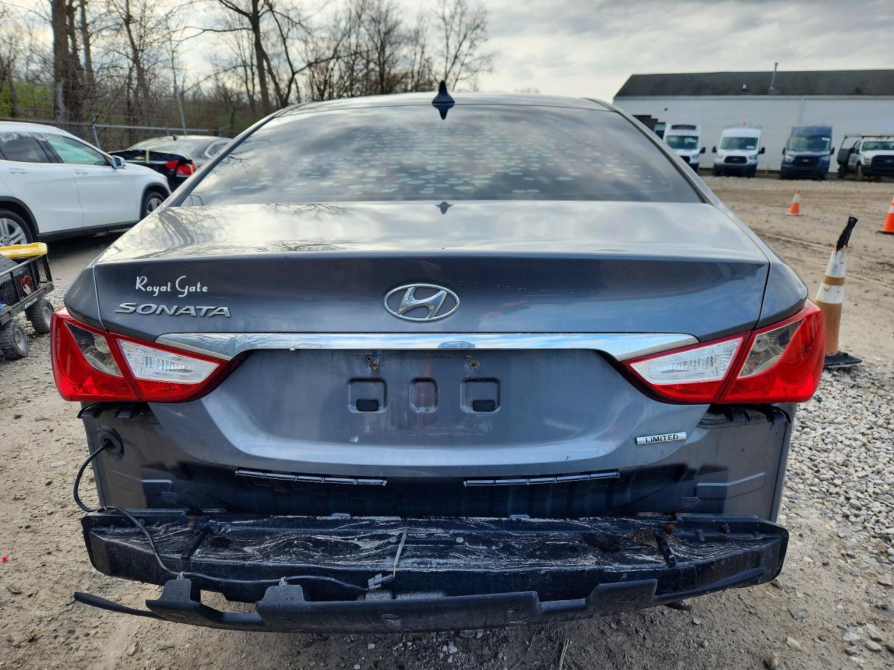 2011 Hyundai Sonata Limited Gray vin: 5NPEC4AC4BH115817