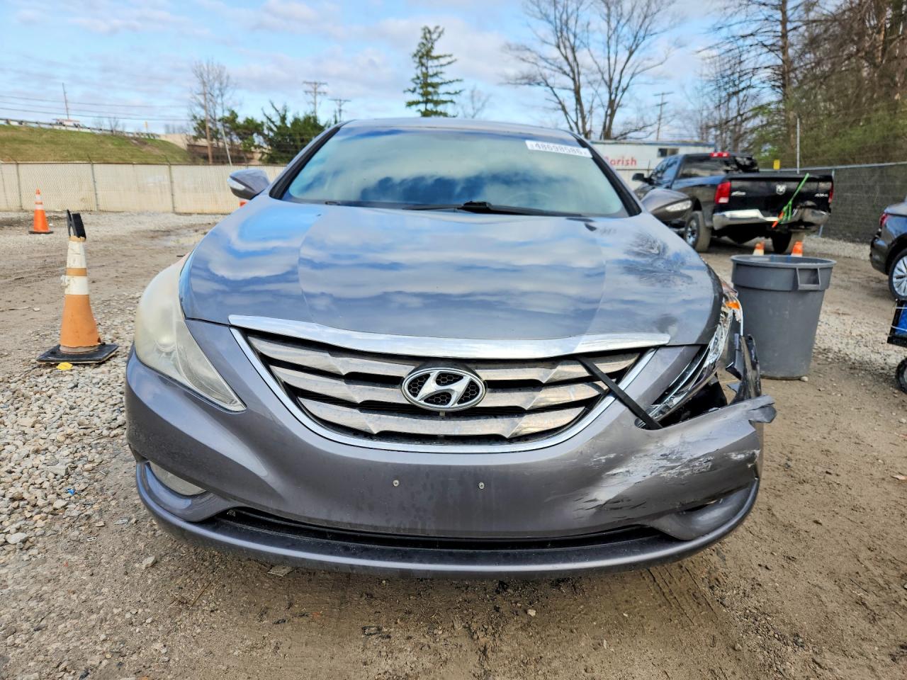 2011 Hyundai Sonata Limited Gray vin: 5NPEC4AC4BH115817