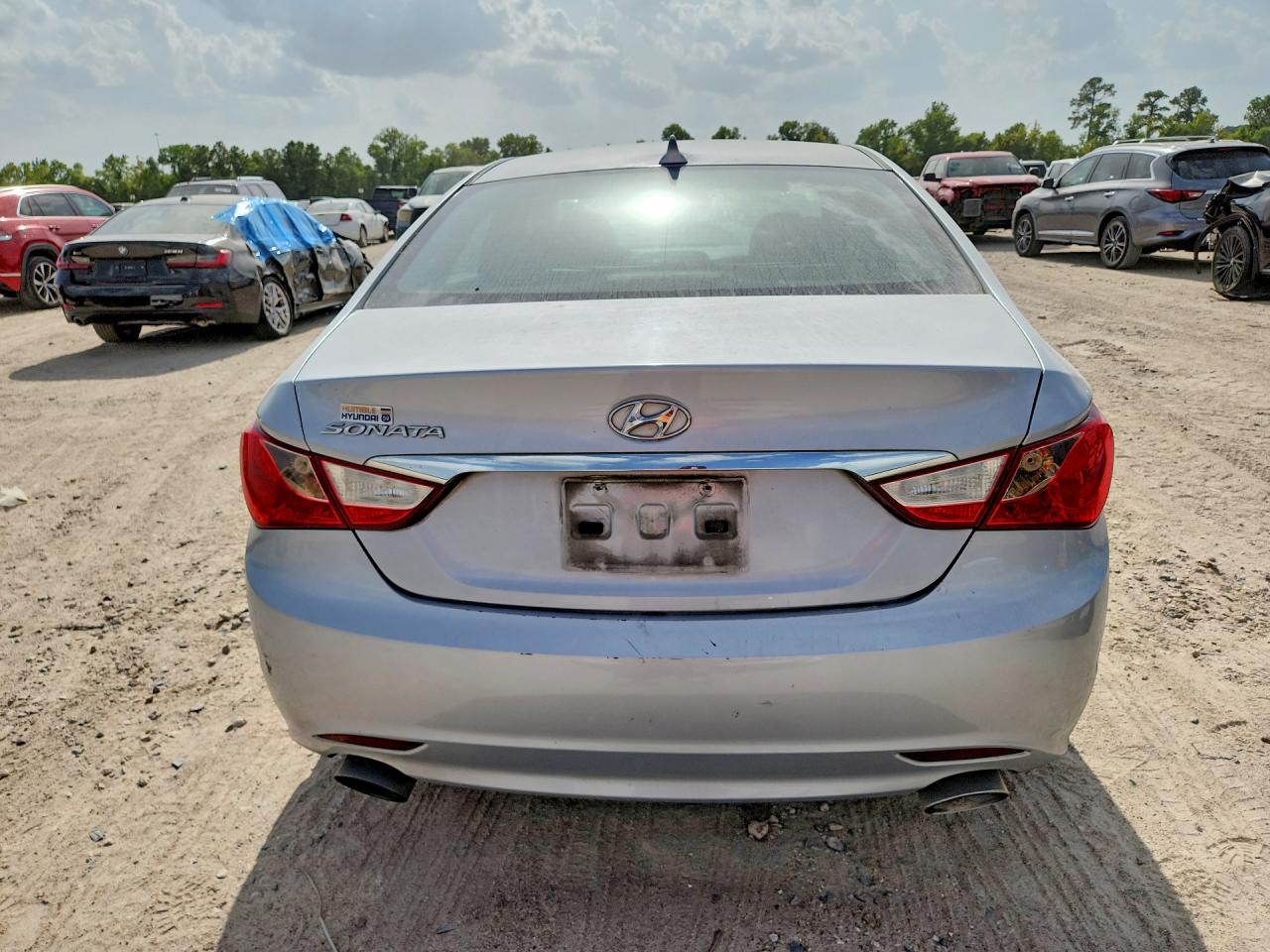 2011 Hyundai Sonata Se Silver vin: 5NPEC4AC4BH116885