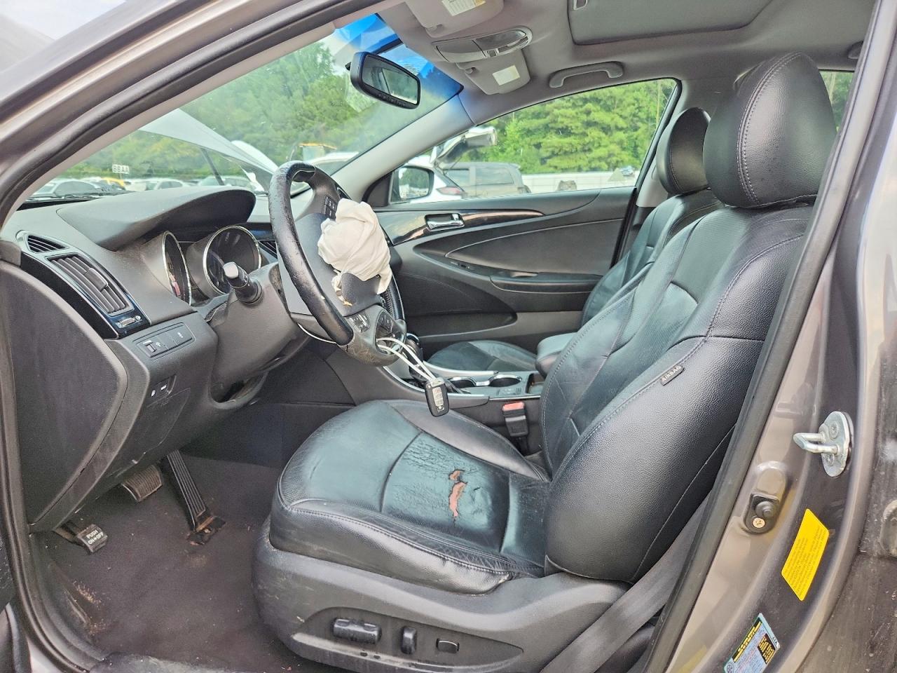 2011 Hyundai Sonata Limited Gray vin: 5NPEC4AC4BH123173