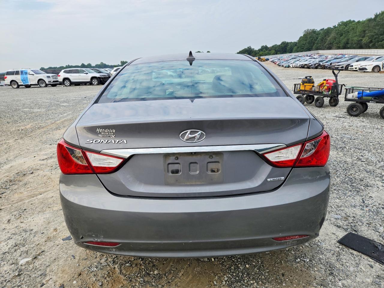 2011 Hyundai Sonata Limited Gray vin: 5NPEC4AC4BH123173