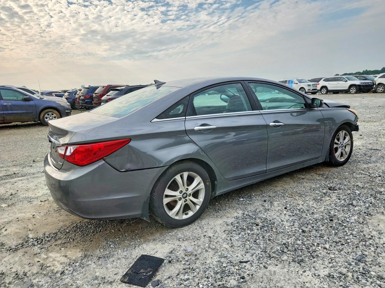 2011 Hyundai Sonata Limited Gray vin: 5NPEC4AC4BH123173