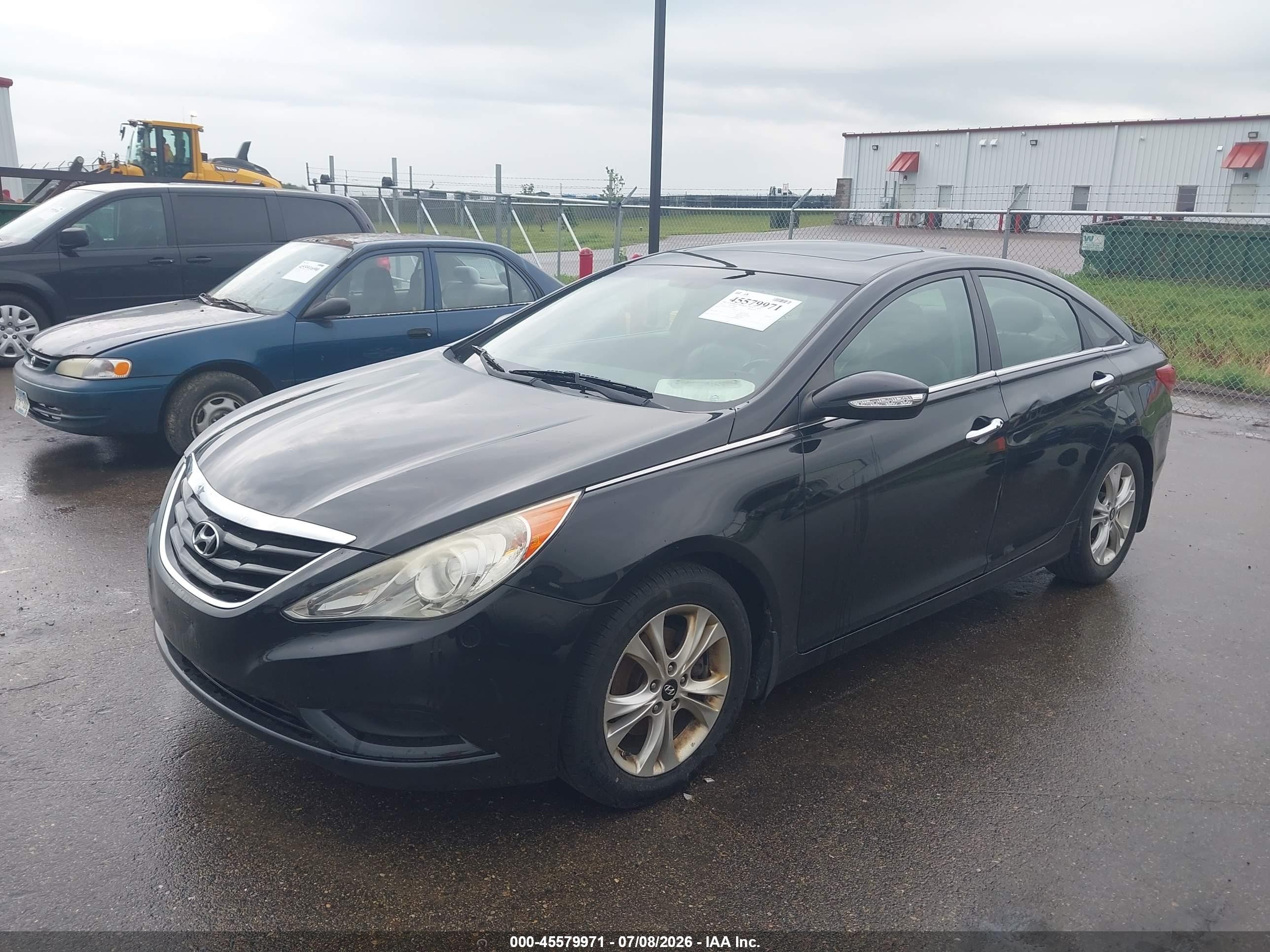 2011 Hyundai Sonata Limited Black vin: 5NPEC4AC4BH130866