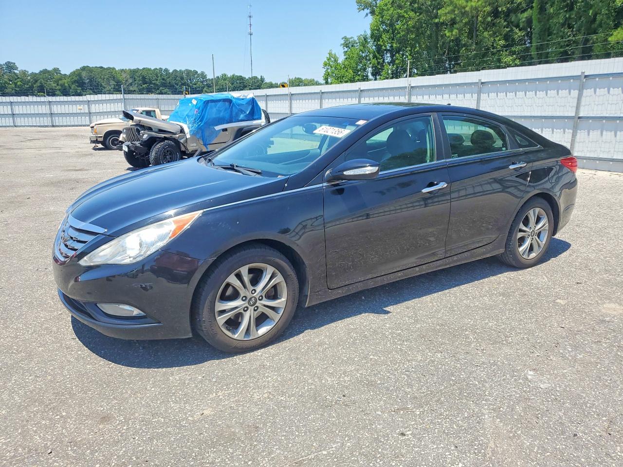 2011 Hyundai Sonata Limited Black vin: 5NPEC4AC4BH156819