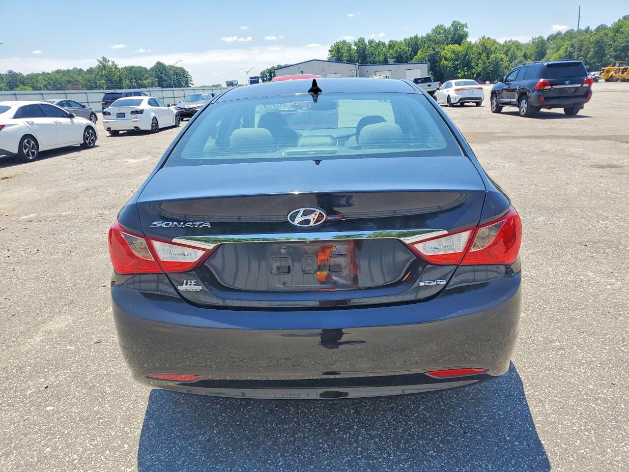 2011 Hyundai Sonata Limited Black vin: 5NPEC4AC4BH156819