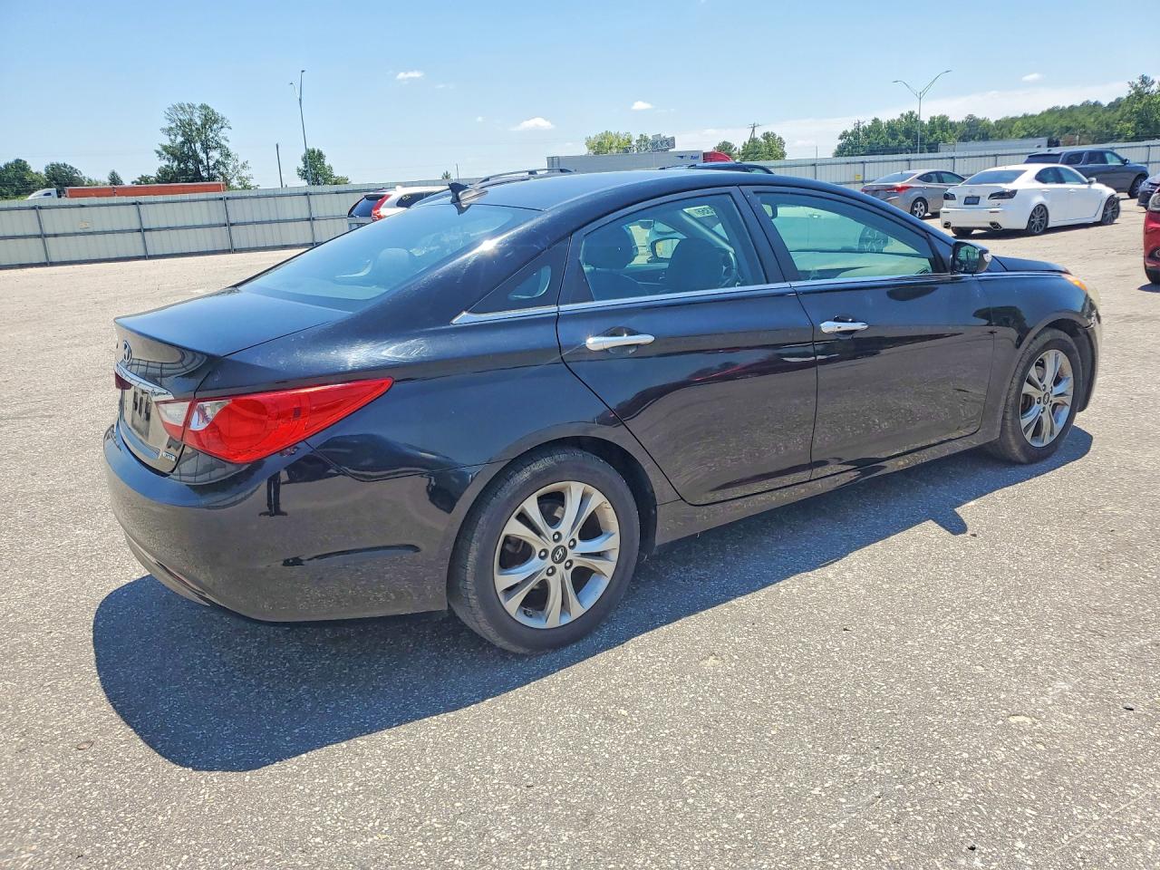 2011 Hyundai Sonata Limited Black vin: 5NPEC4AC4BH156819