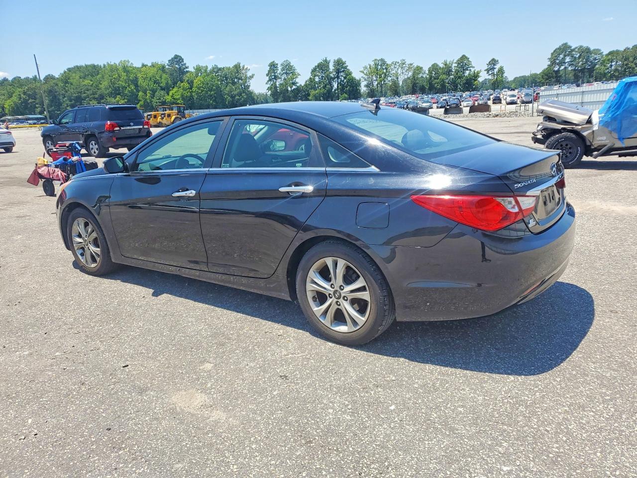 2011 Hyundai Sonata Limited Black vin: 5NPEC4AC4BH156819