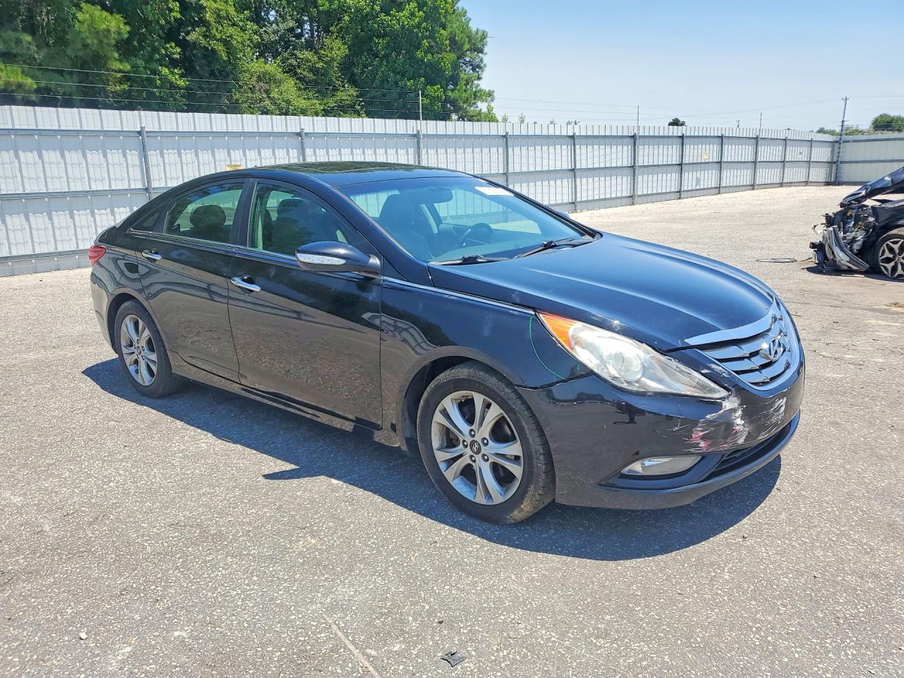 2011 Hyundai Sonata Limited Black vin: 5NPEC4AC4BH156819