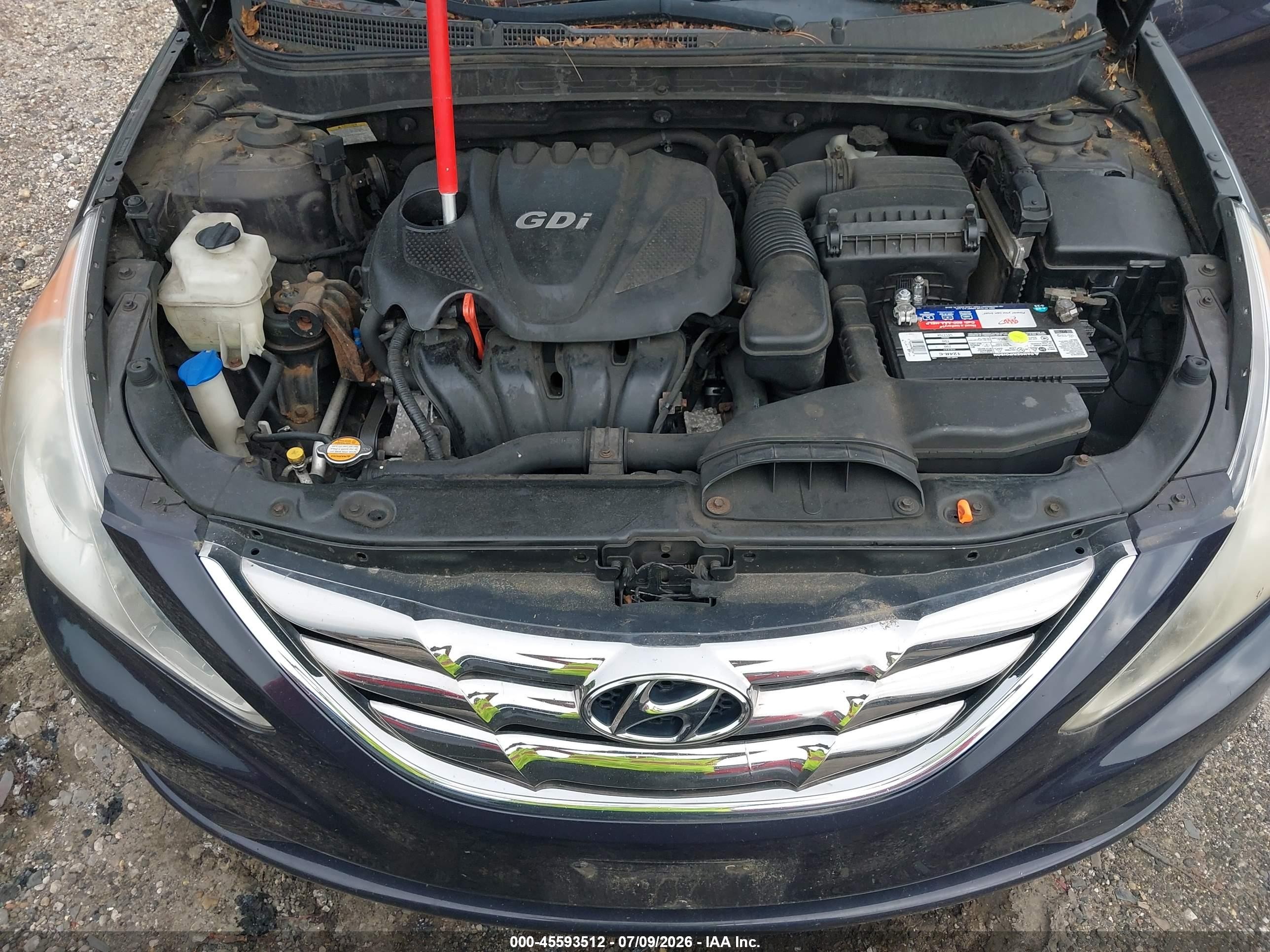 2011 Hyundai Sonata Limited Dark Blue vin: 5NPEC4AC4BH176634