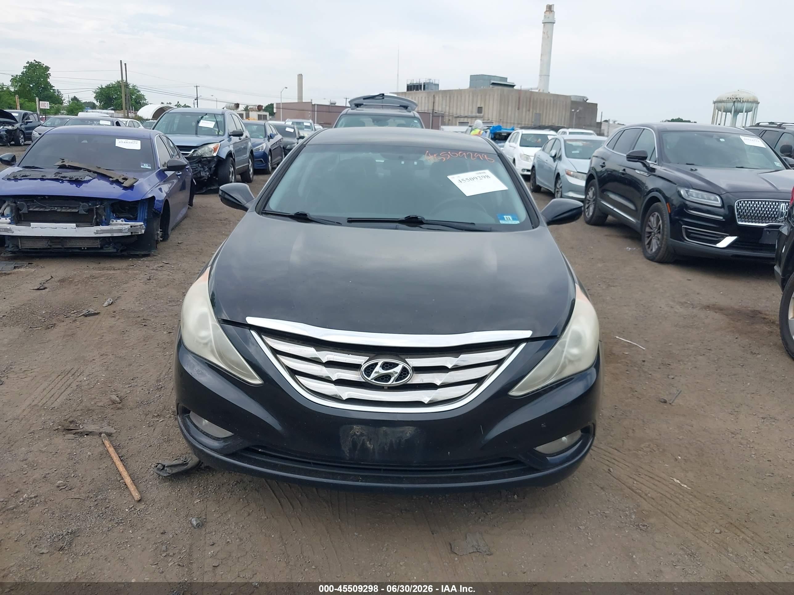 2011 Hyundai Sonata Se Black vin: 5NPEC4AC4BH178710