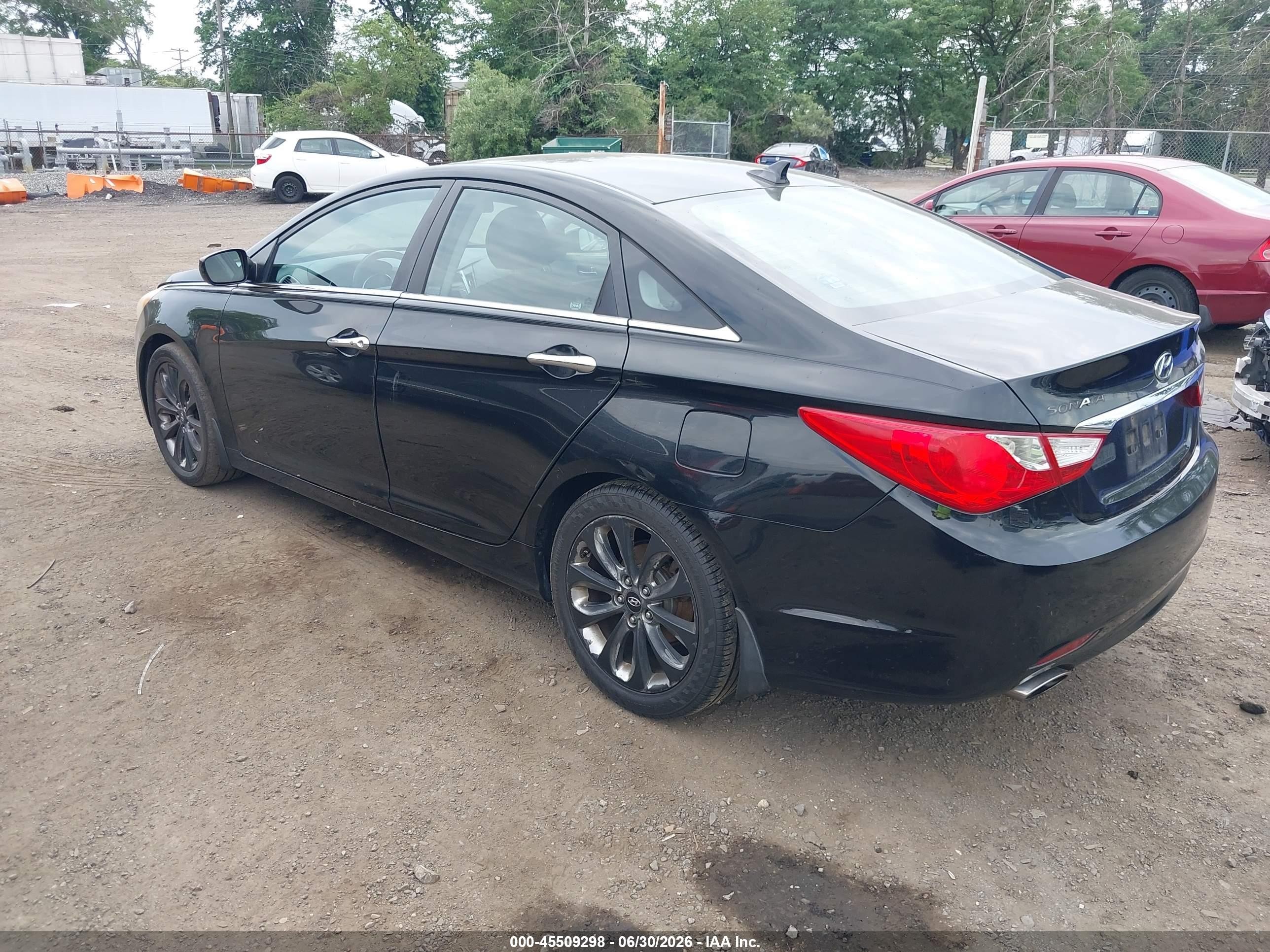 2011 Hyundai Sonata Se Black vin: 5NPEC4AC4BH178710