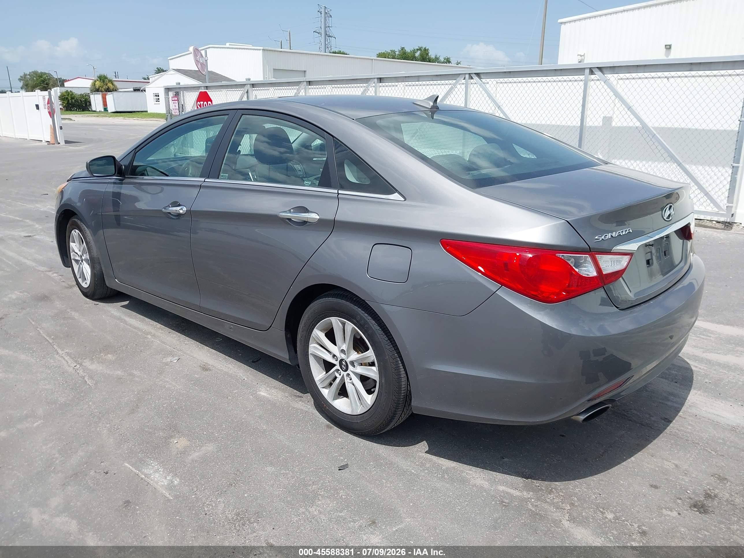 2011 Hyundai Sonata Se Gray vin: 5NPEC4AC4BH219837