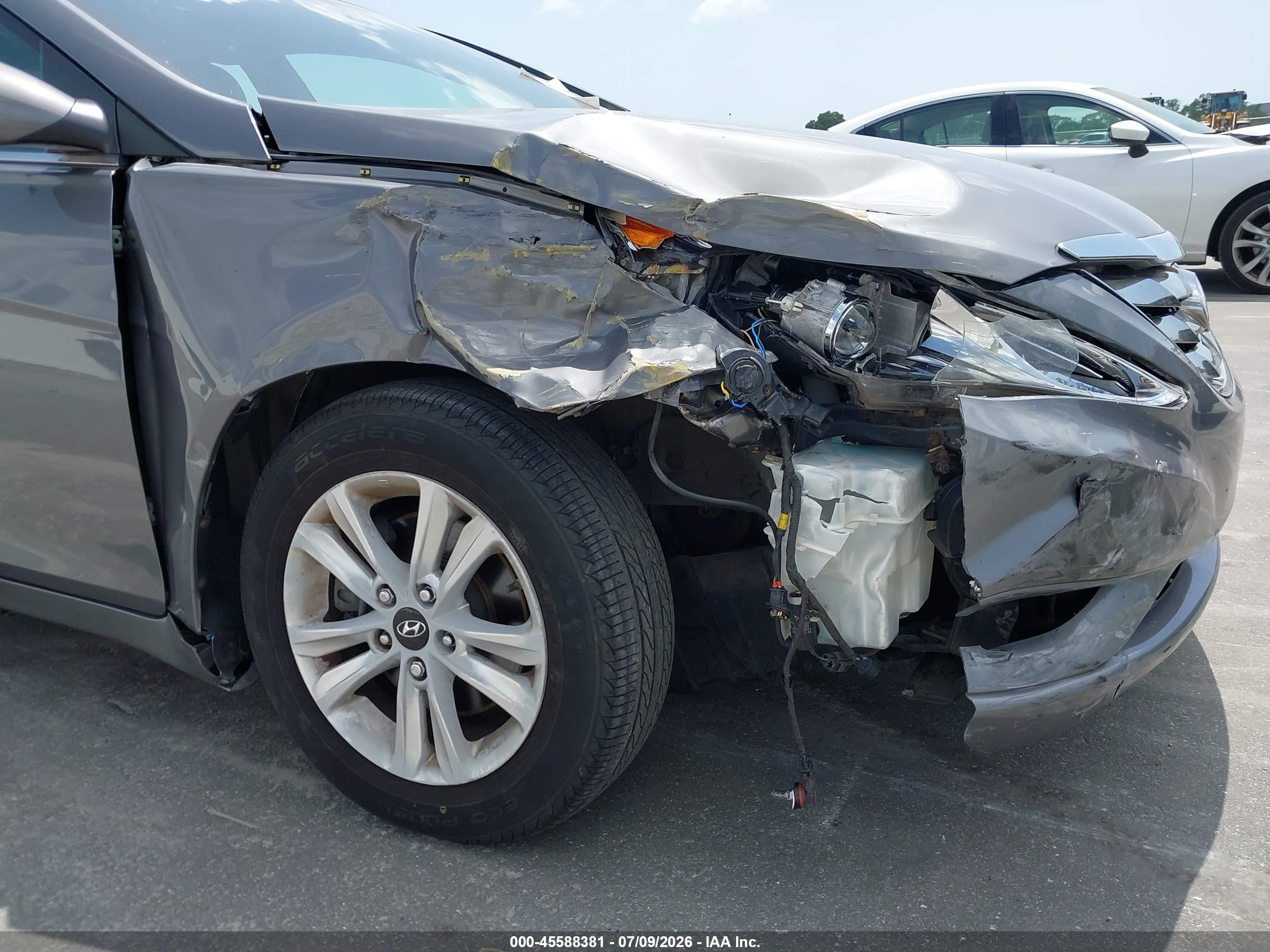 2011 Hyundai Sonata Se Gray vin: 5NPEC4AC4BH219837