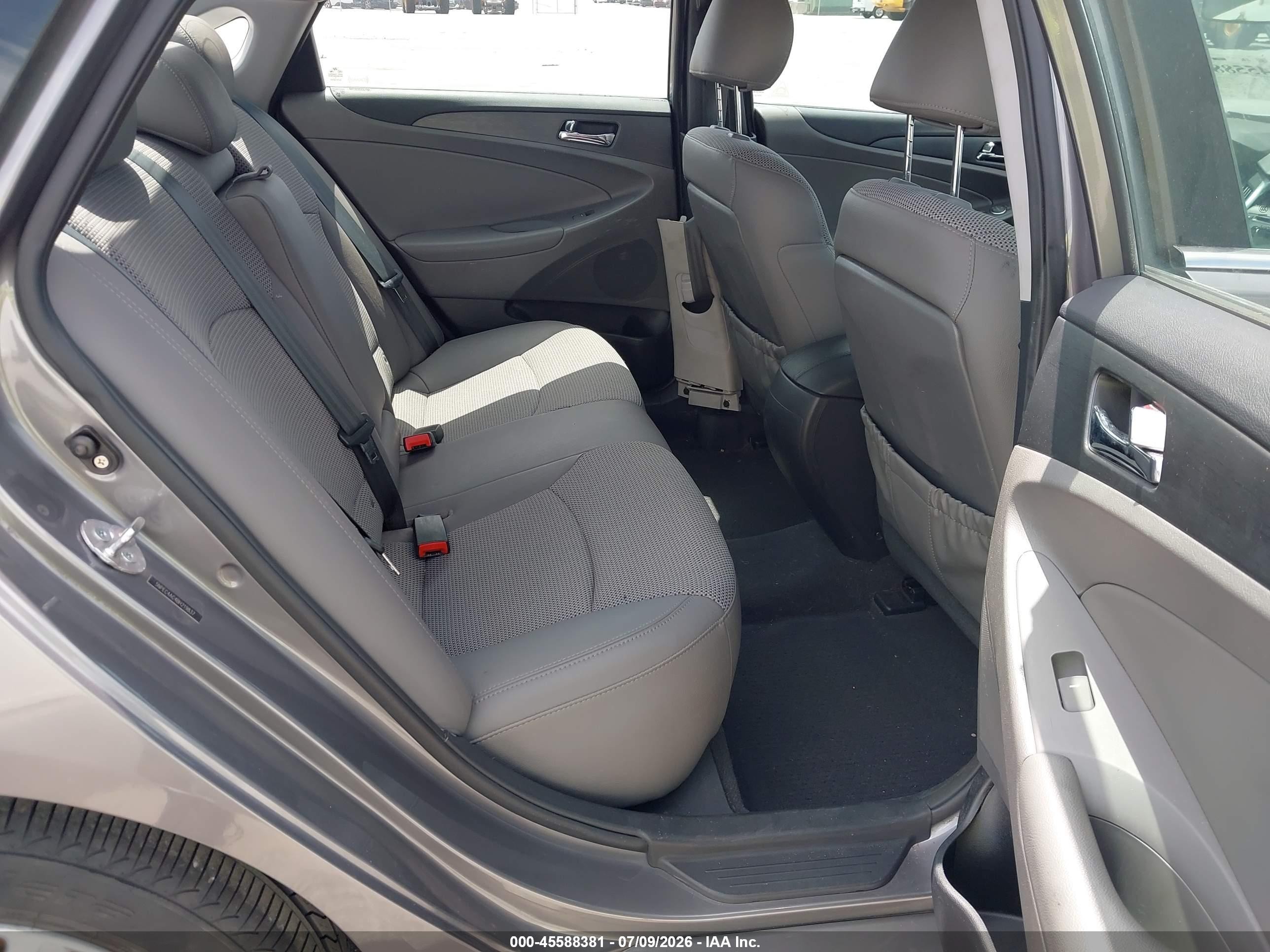 2011 Hyundai Sonata Se Gray vin: 5NPEC4AC4BH219837