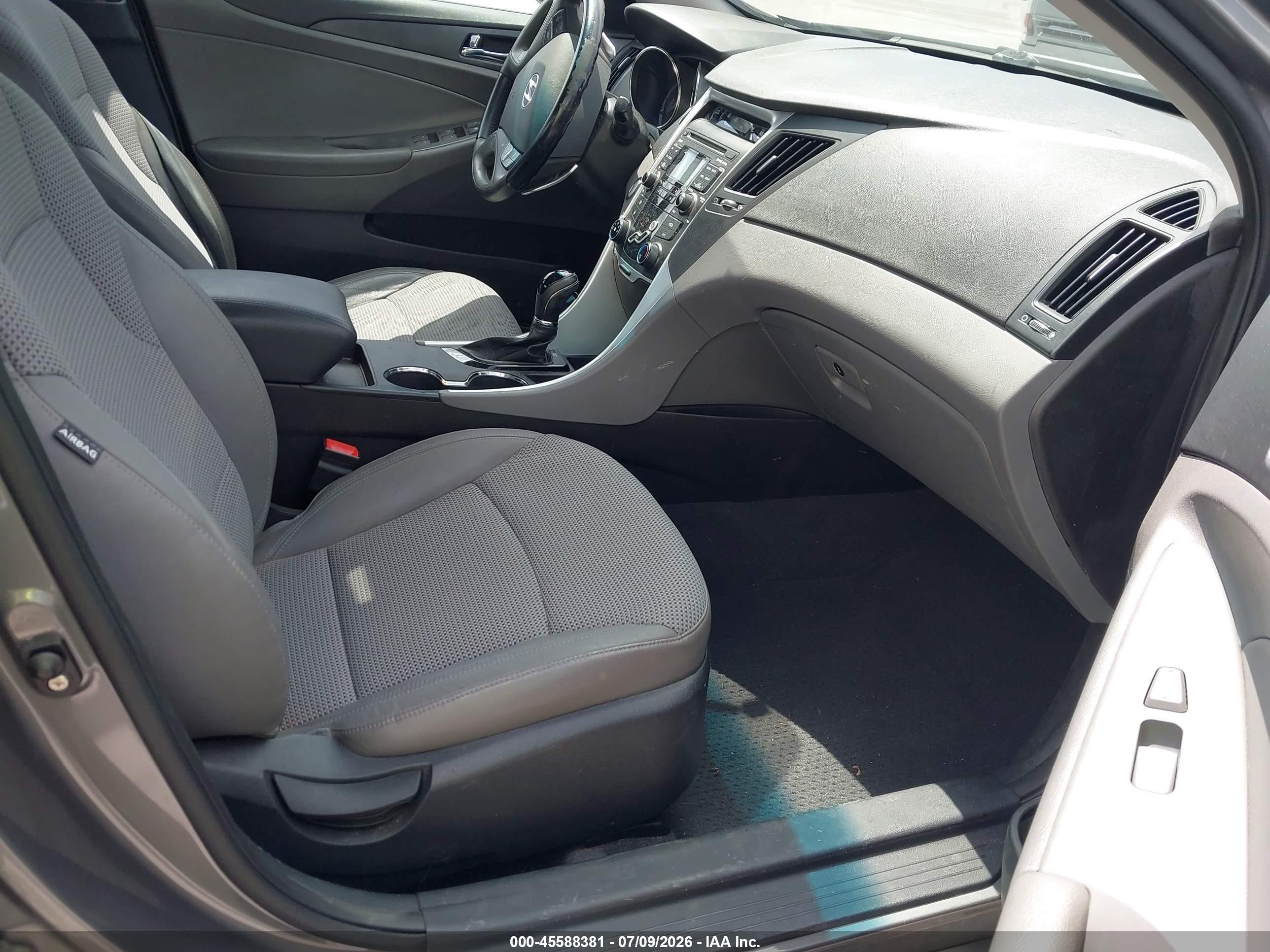 2011 Hyundai Sonata Se Gray vin: 5NPEC4AC4BH219837