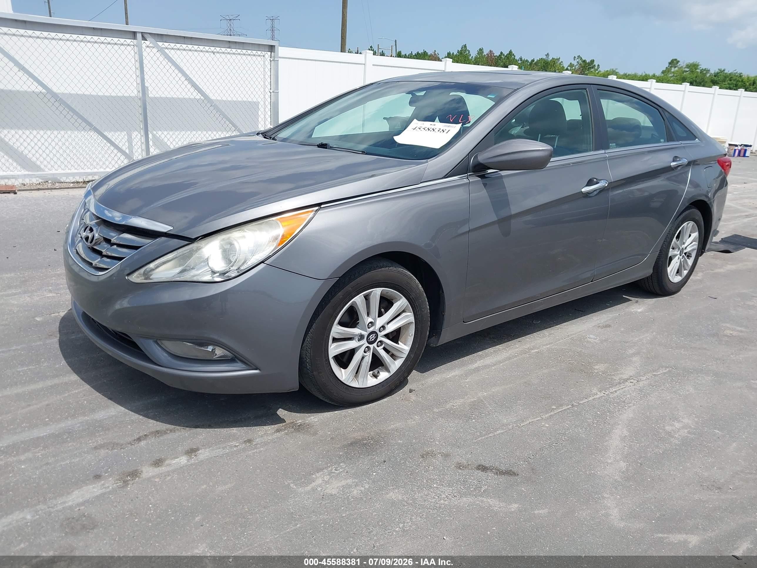 2011 Hyundai Sonata Se Gray vin: 5NPEC4AC4BH219837