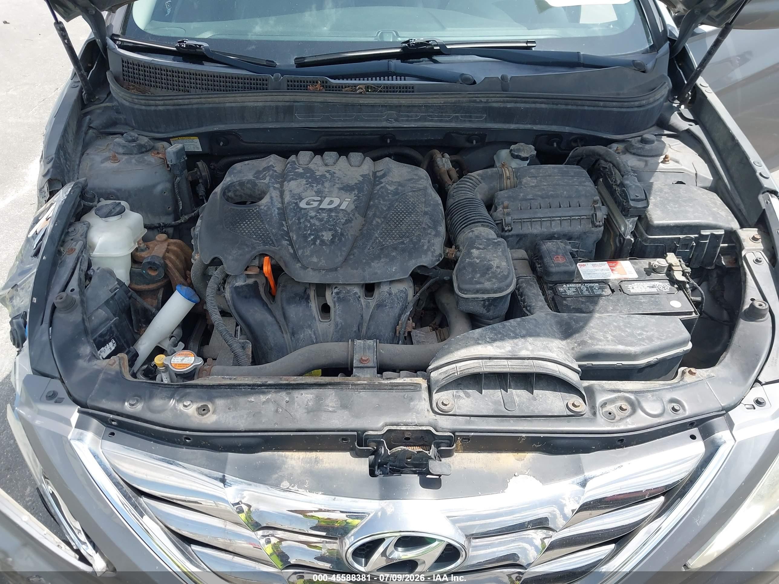 2011 Hyundai Sonata Se Gray vin: 5NPEC4AC4BH219837