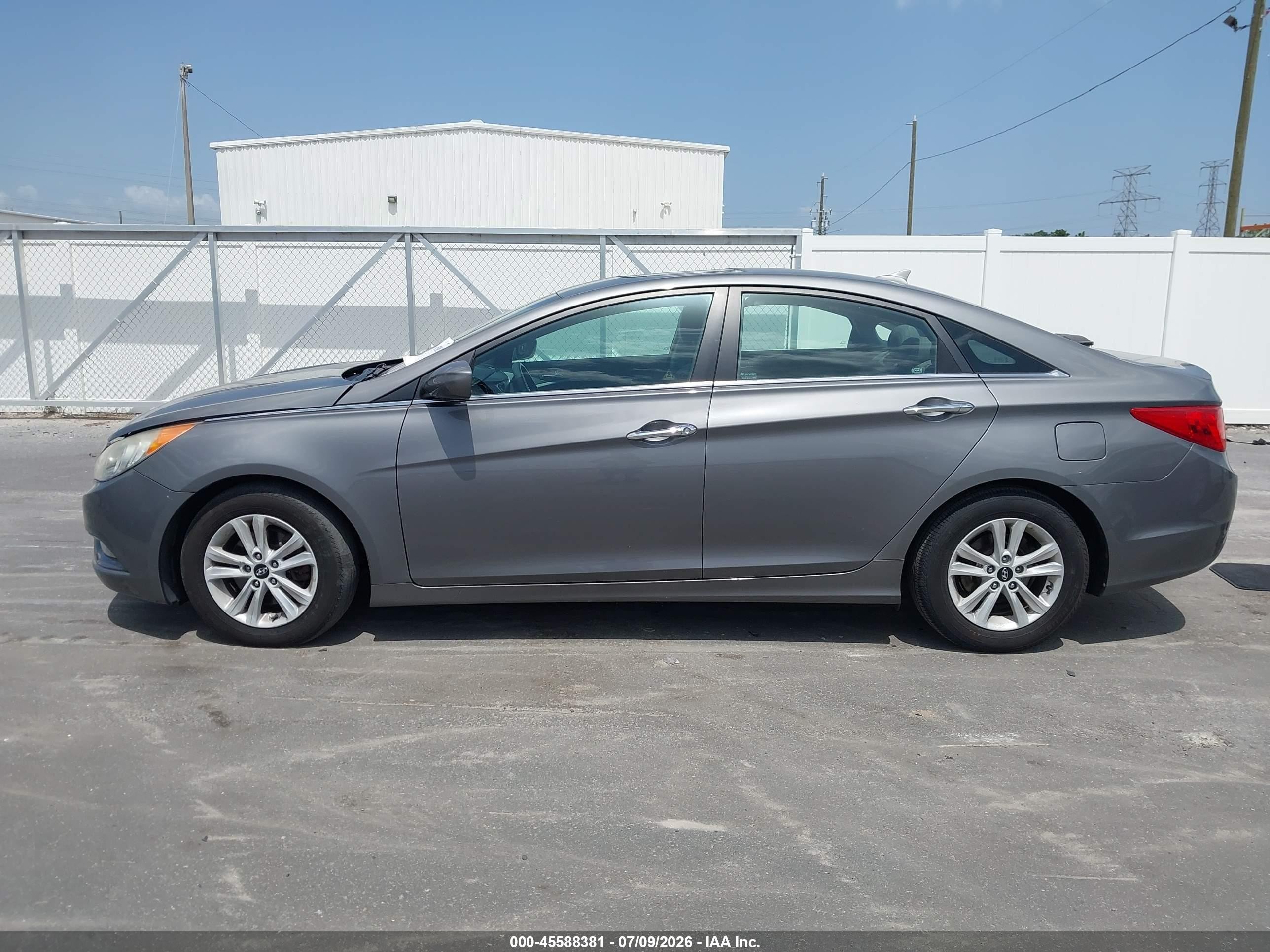 2011 Hyundai Sonata Se Gray vin: 5NPEC4AC4BH219837