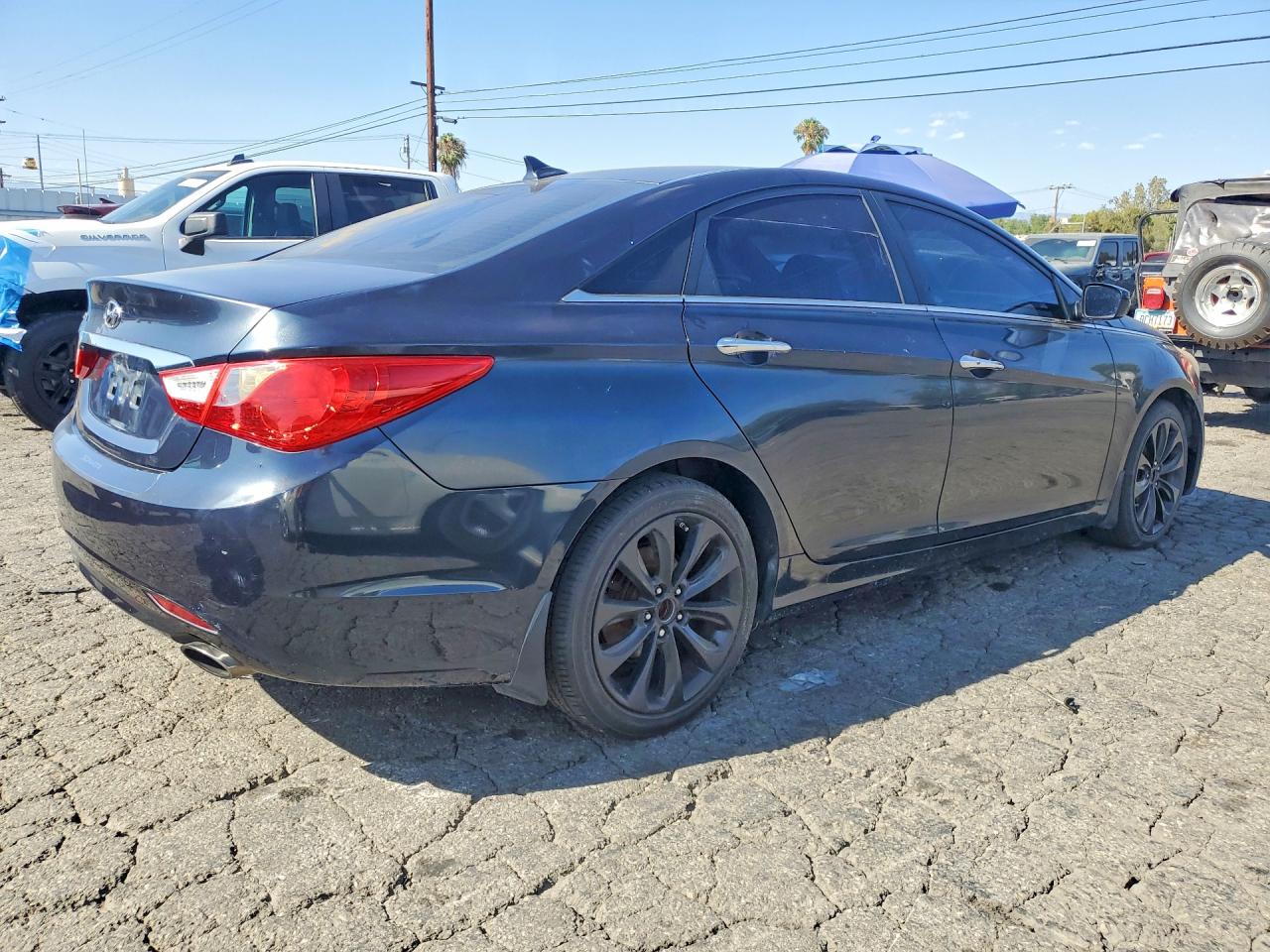 2011 Hyundai Sonata Se Черный vin: 5NPEC4AC4BH254152