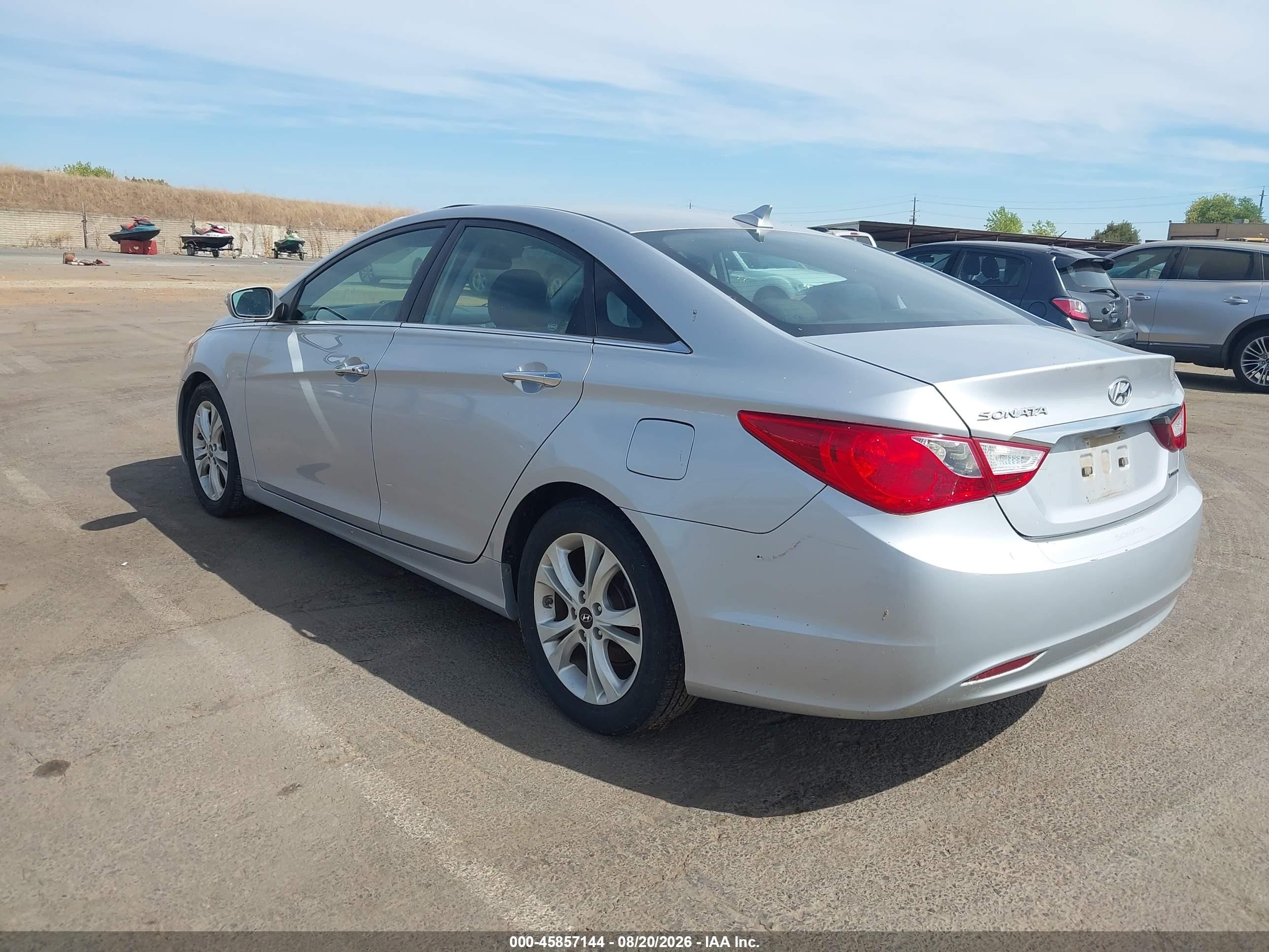 2011 Hyundai Sonata Limited Серебряный vin: 5NPEC4AC4BH260386