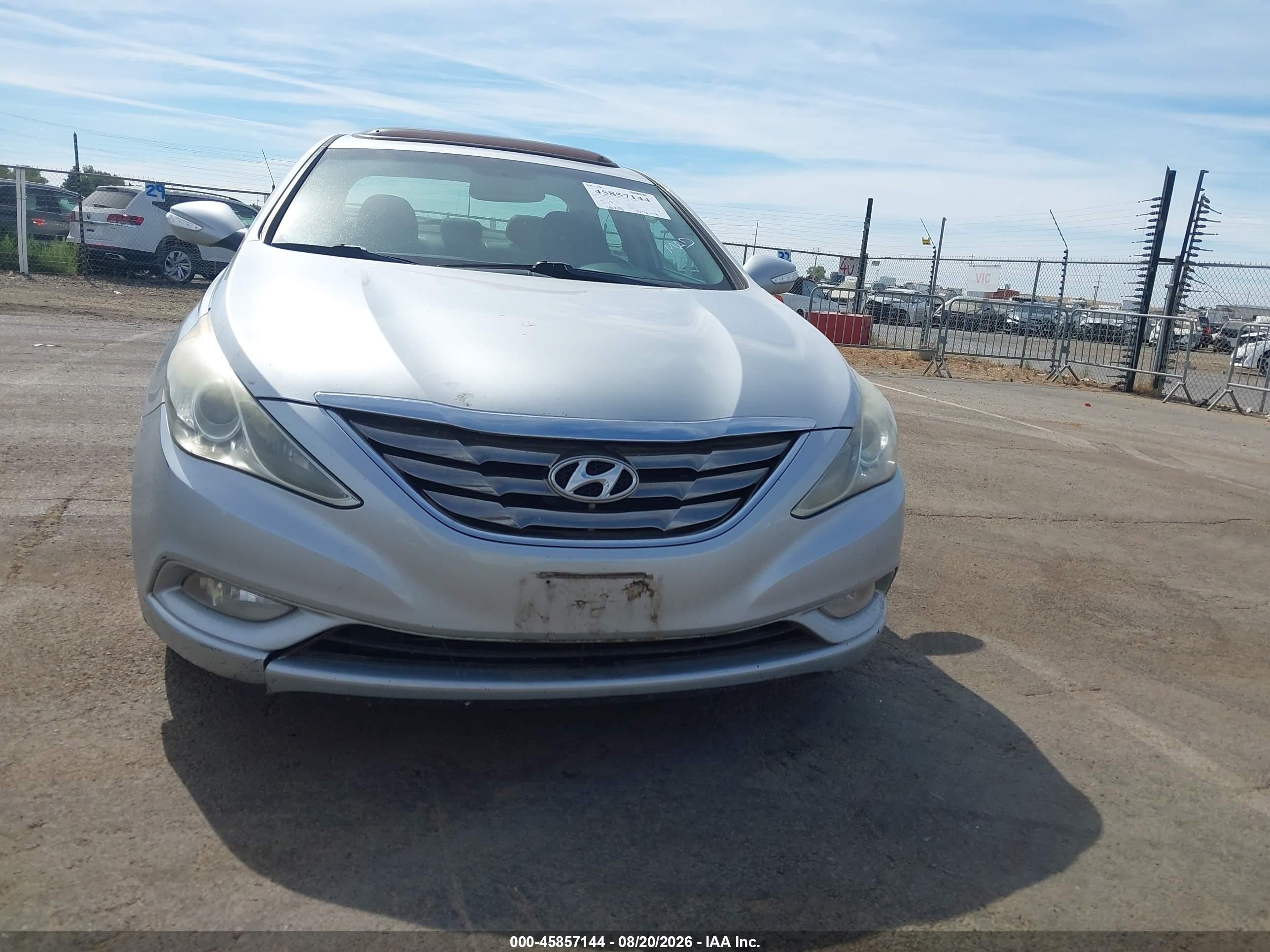 2011 Hyundai Sonata Limited Серебряный vin: 5NPEC4AC4BH260386