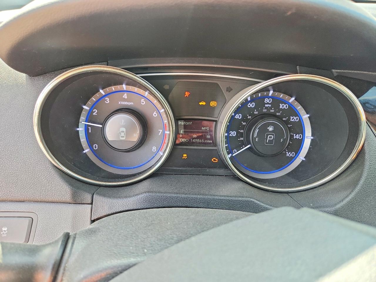 2011 Hyundai Sonata Limited Blue vin: 5NPEC4AC4BH266463
