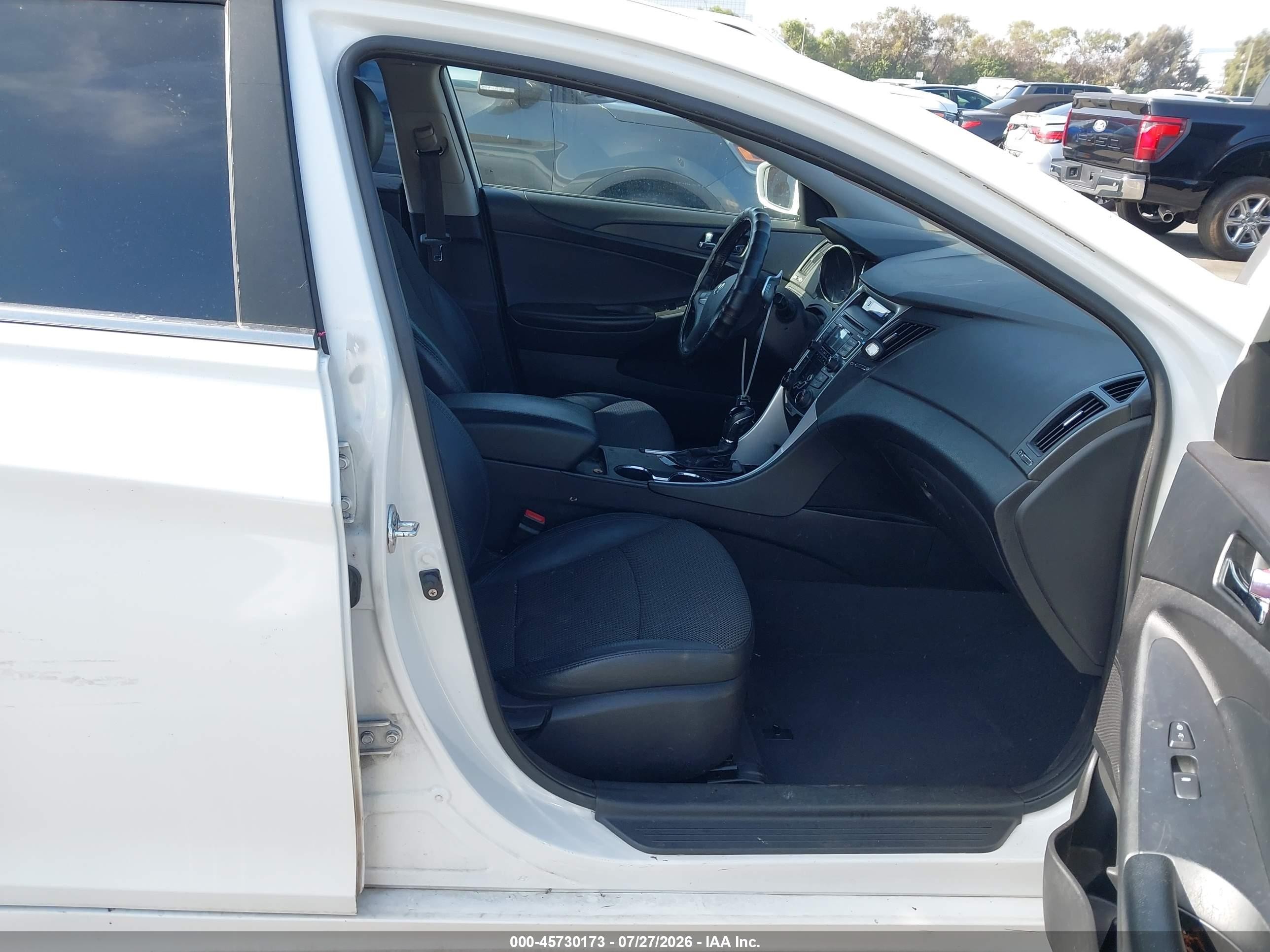 2011 Hyundai Sonata Se White vin: 5NPEC4AC4BH278838