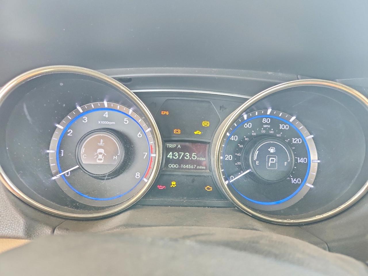 2011 Hyundai Sonata Limited Blue vin: 5NPEC4AC4BH289614
