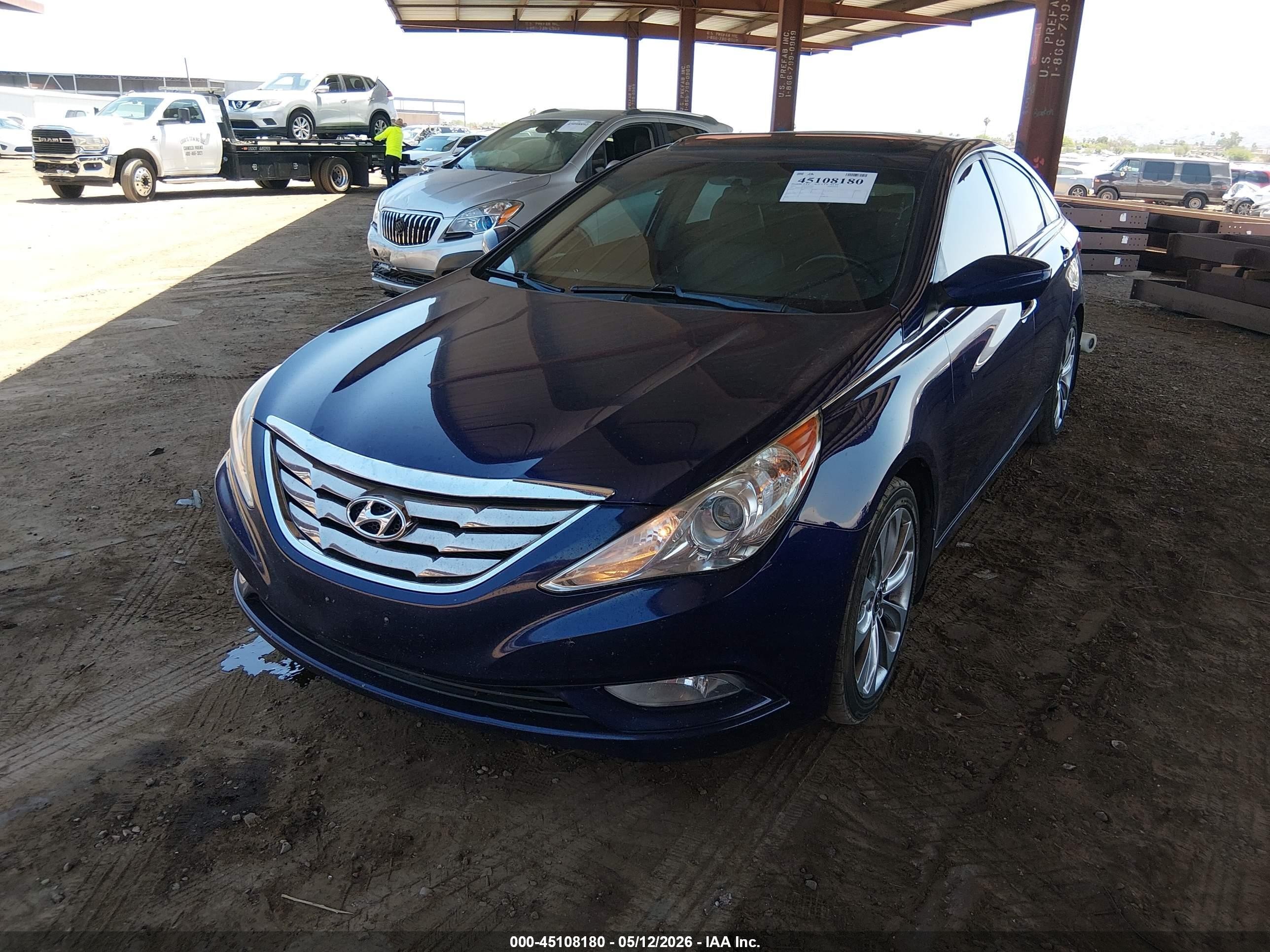 2011 Hyundai Sonata Se Blue vin: 5NPEC4AC4BH292884