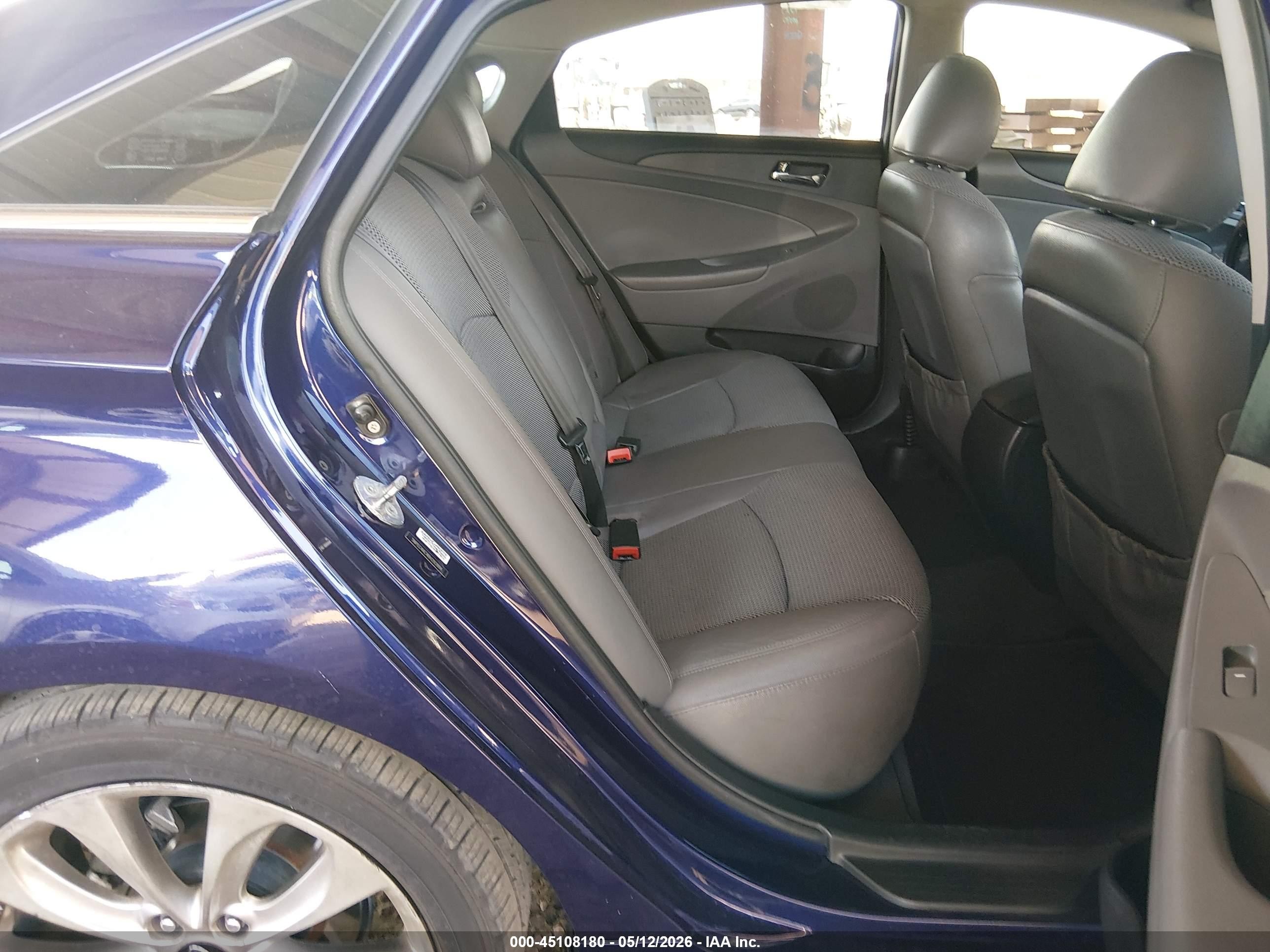 2011 Hyundai Sonata Se Blue vin: 5NPEC4AC4BH292884