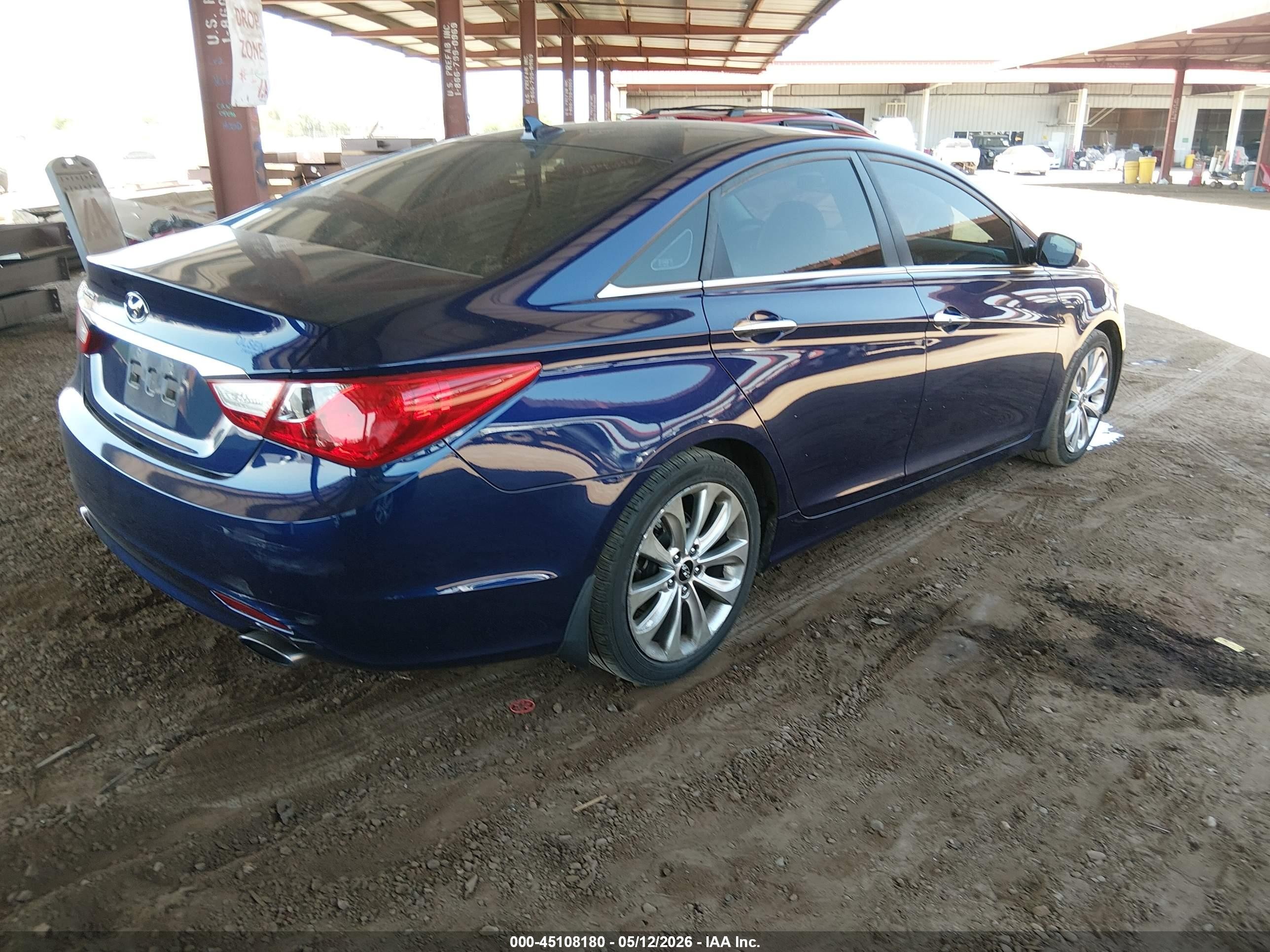 2011 Hyundai Sonata Se Blue vin: 5NPEC4AC4BH292884