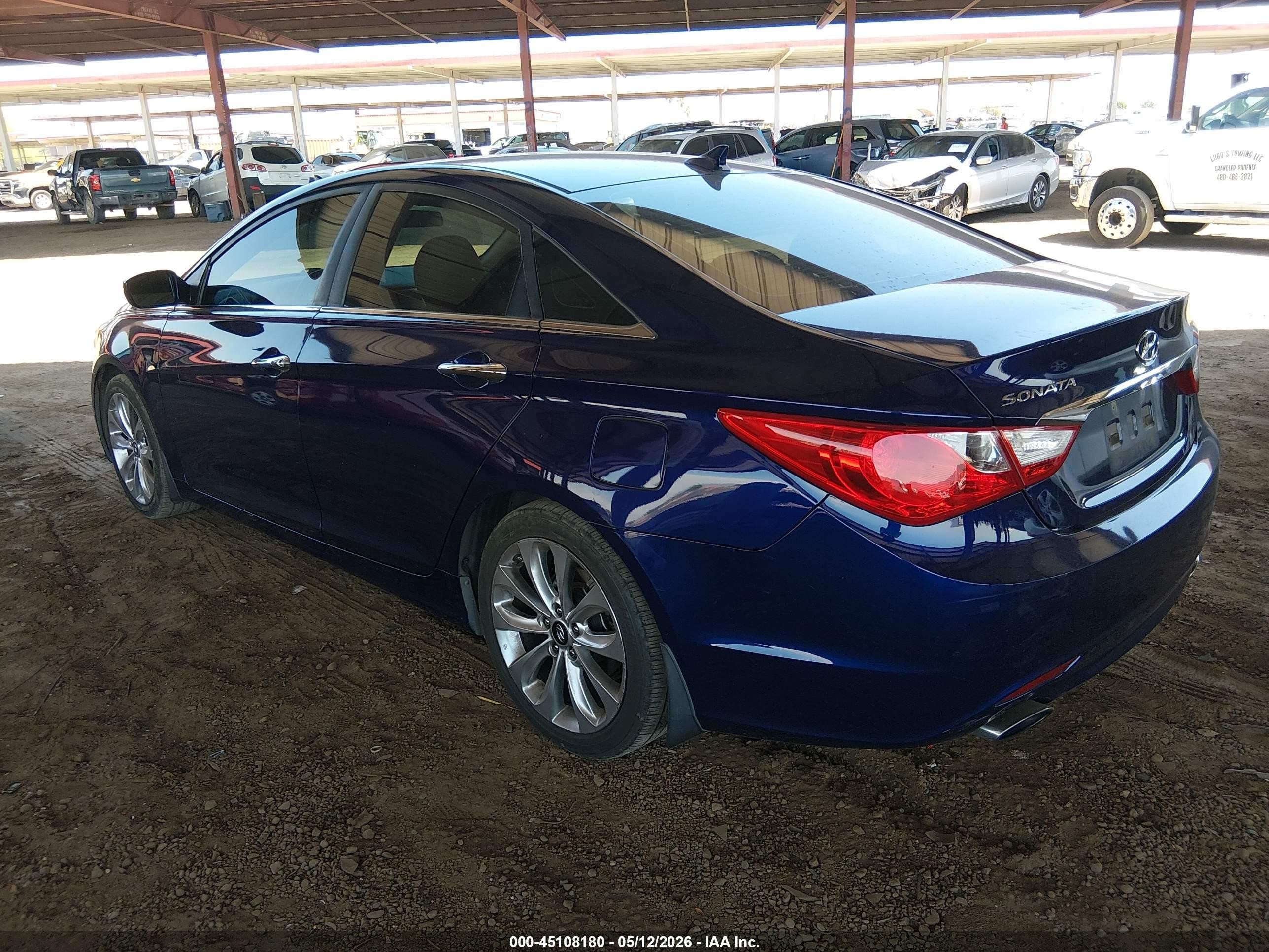 2011 Hyundai Sonata Se Blue vin: 5NPEC4AC4BH292884
