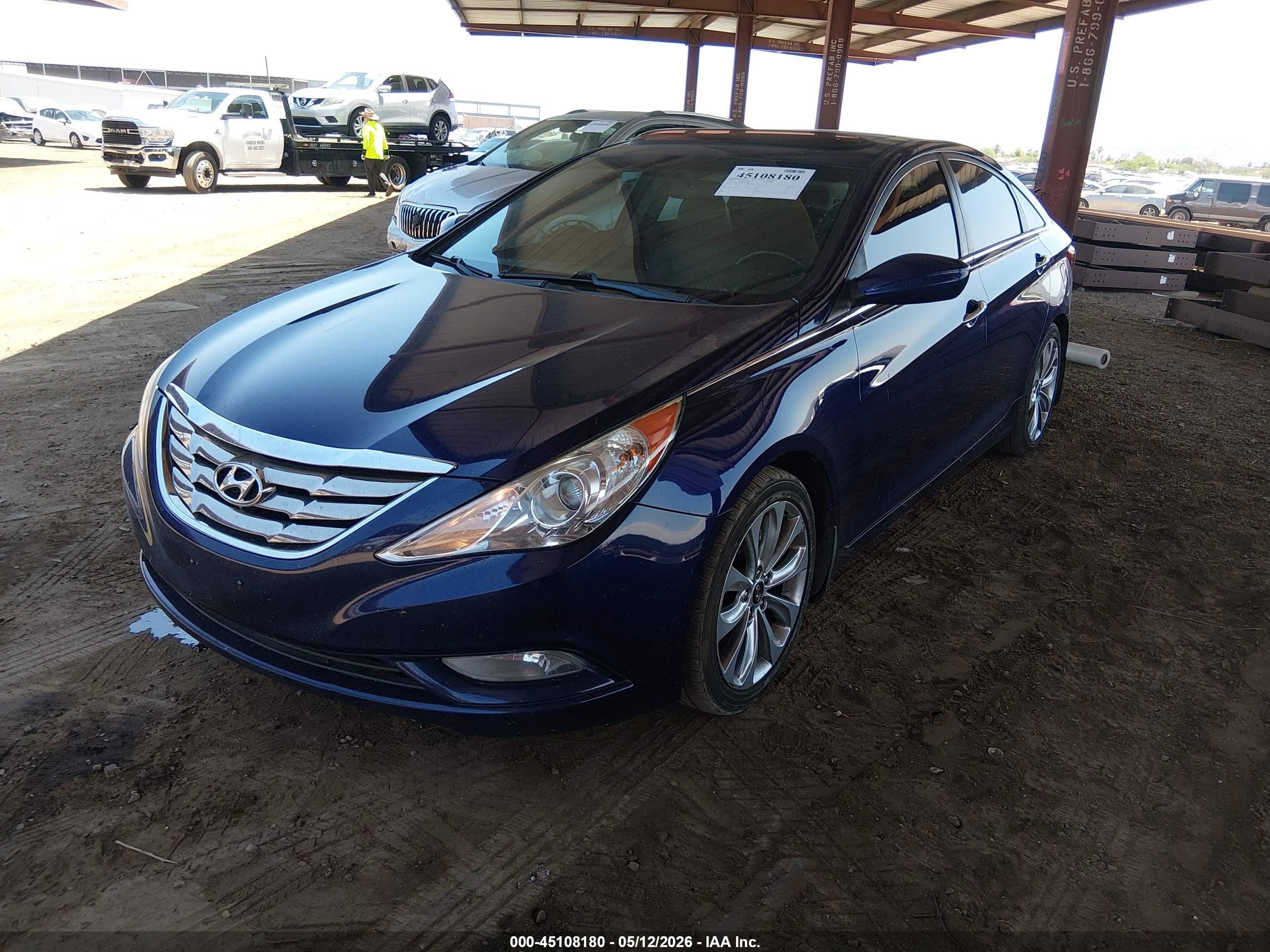 2011 Hyundai Sonata Se Blue vin: 5NPEC4AC4BH292884