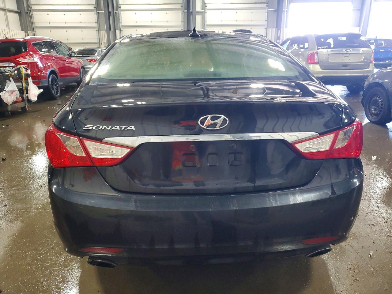 2012 Hyundai Sonata Se Black vin: 5NPEC4AC4CH331247