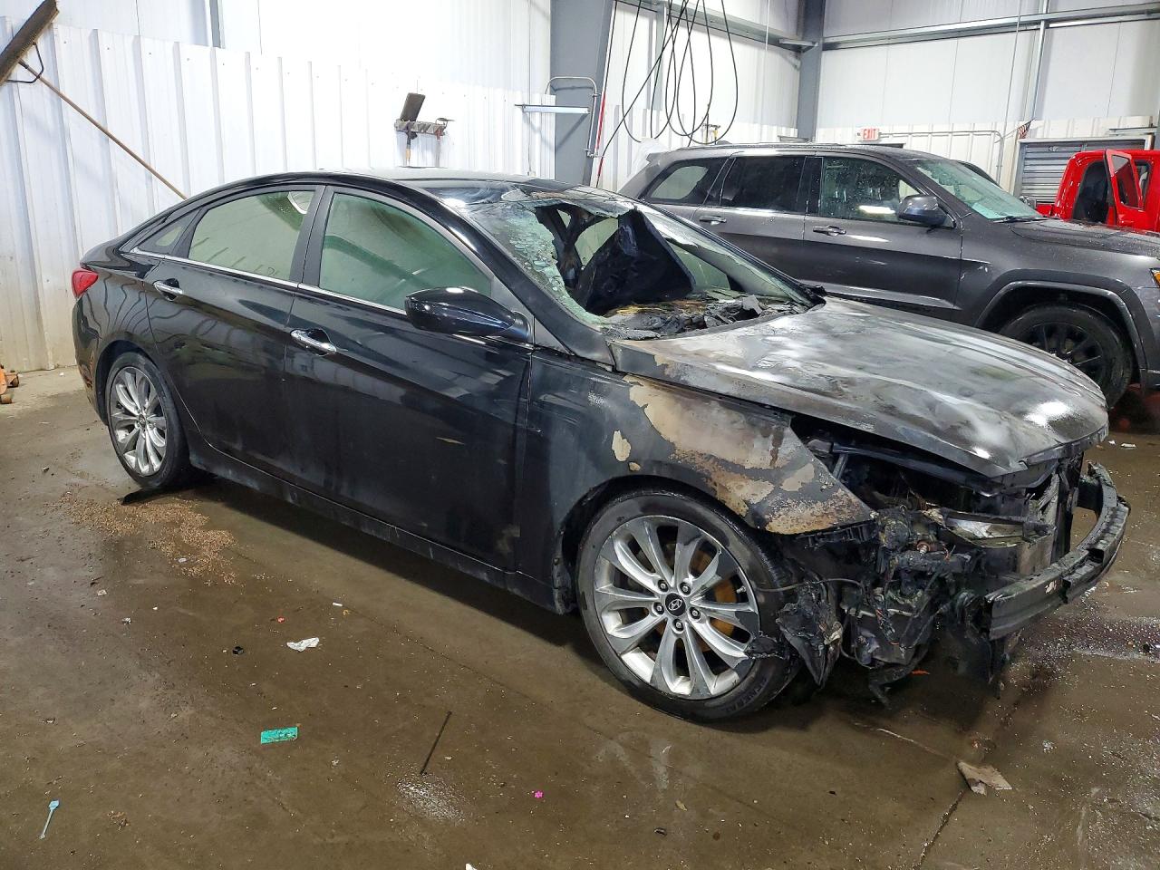 2012 Hyundai Sonata Se Black vin: 5NPEC4AC4CH331247