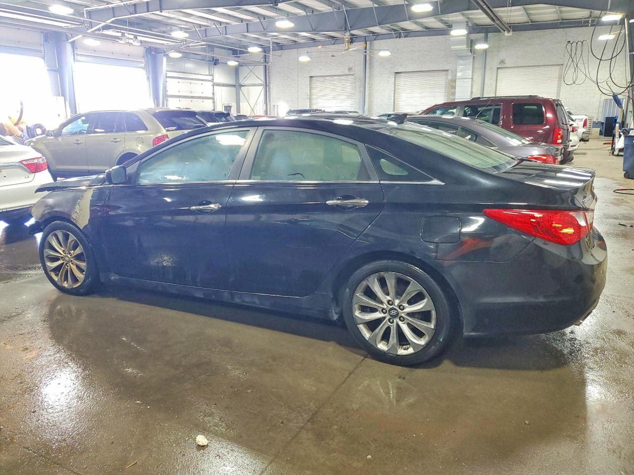 2012 Hyundai Sonata Se Black vin: 5NPEC4AC4CH331247
