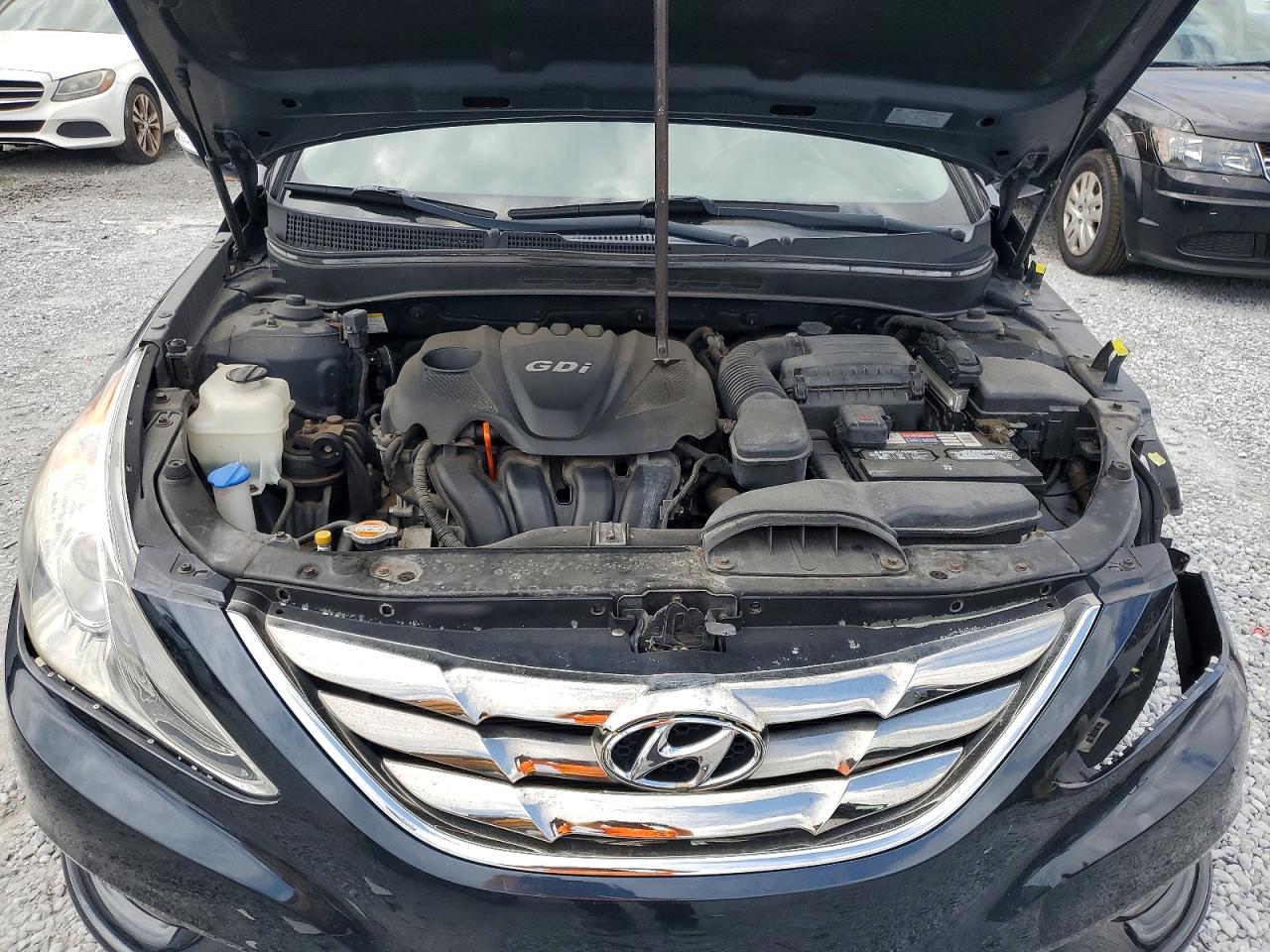 2012 Hyundai Sonata Limited Charcoal vin: 5NPEC4AC4CH351014