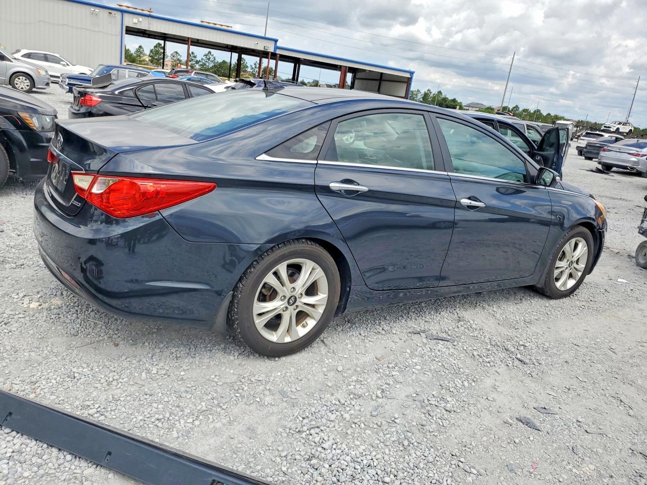 2012 Hyundai Sonata Limited Charcoal vin: 5NPEC4AC4CH351014
