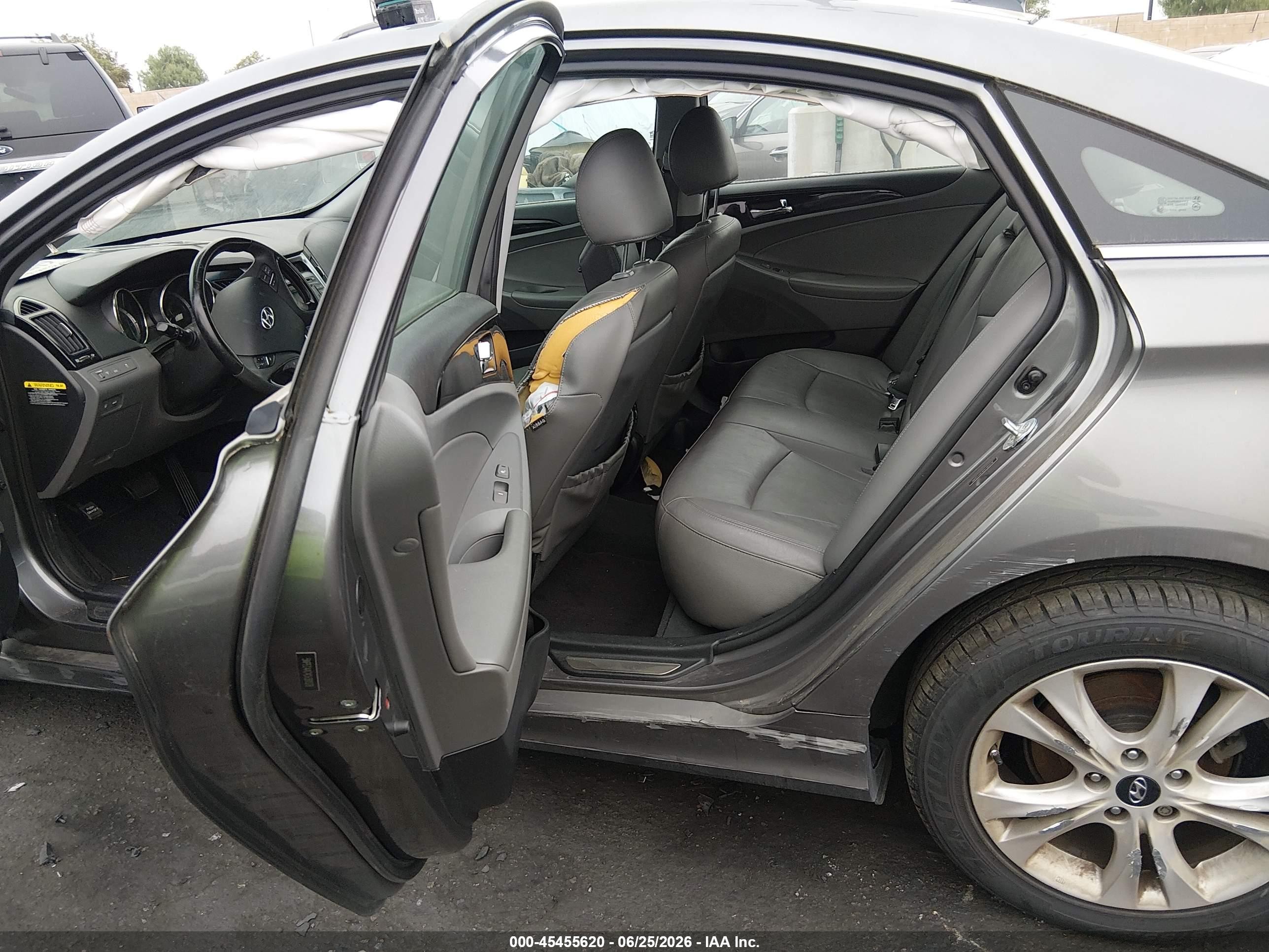 2012 Hyundai Sonata Limited Gray vin: 5NPEC4AC4CH381078