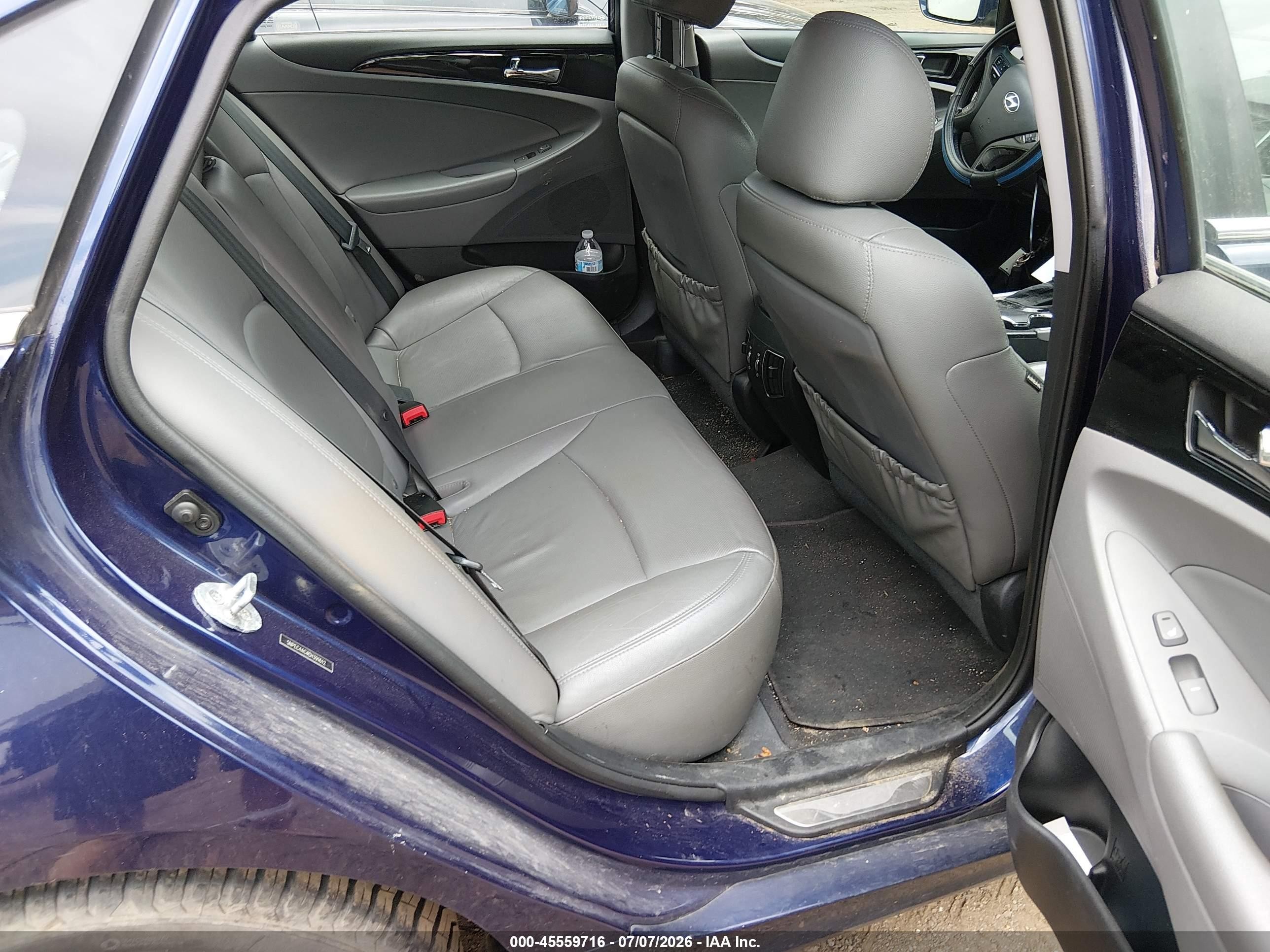 2012 Hyundai Sonata Limited Синий vin: 5NPEC4AC4CH391612