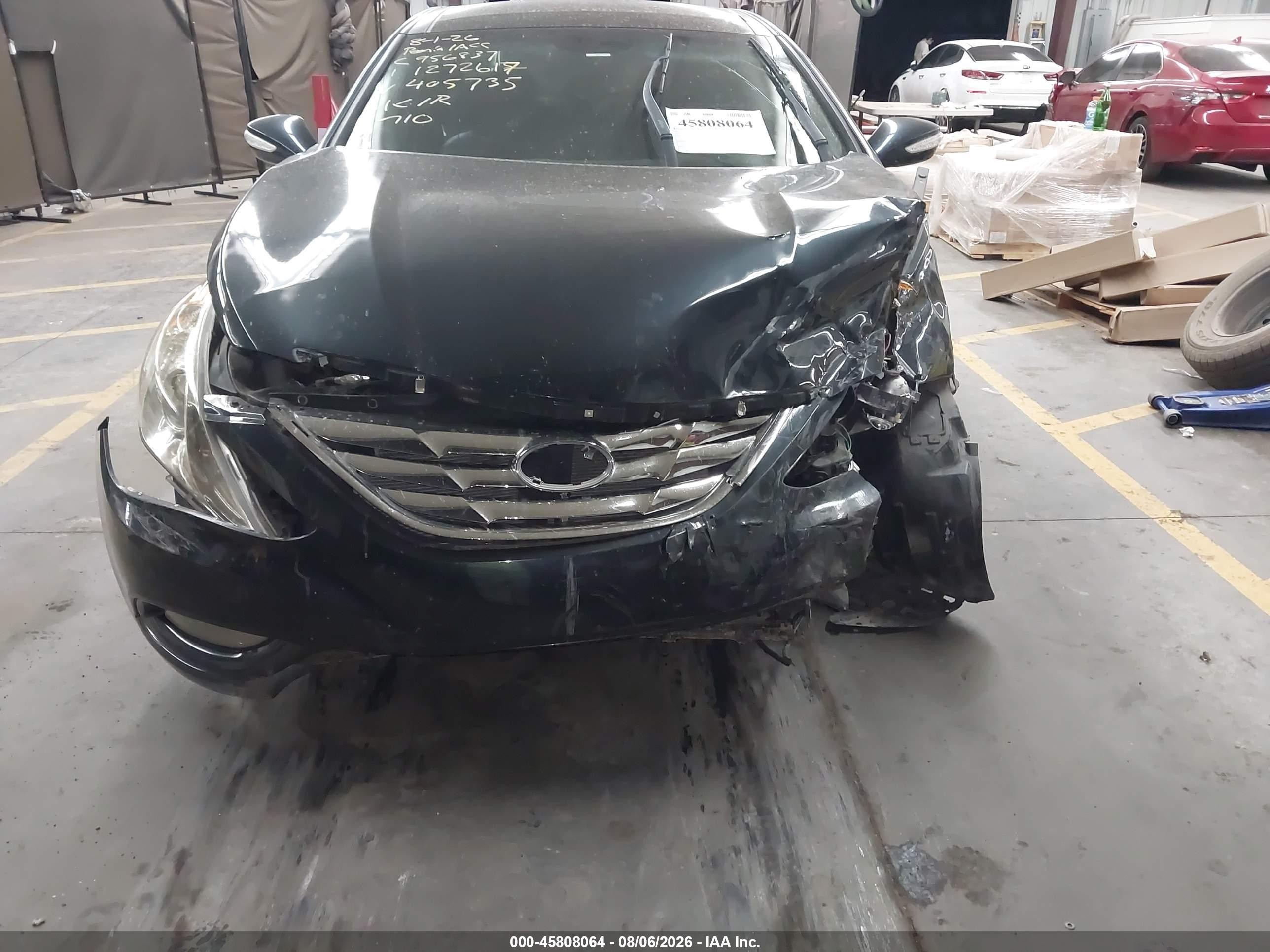 2012 Hyundai Sonata Limited Blue vin: 5NPEC4AC4CH405735
