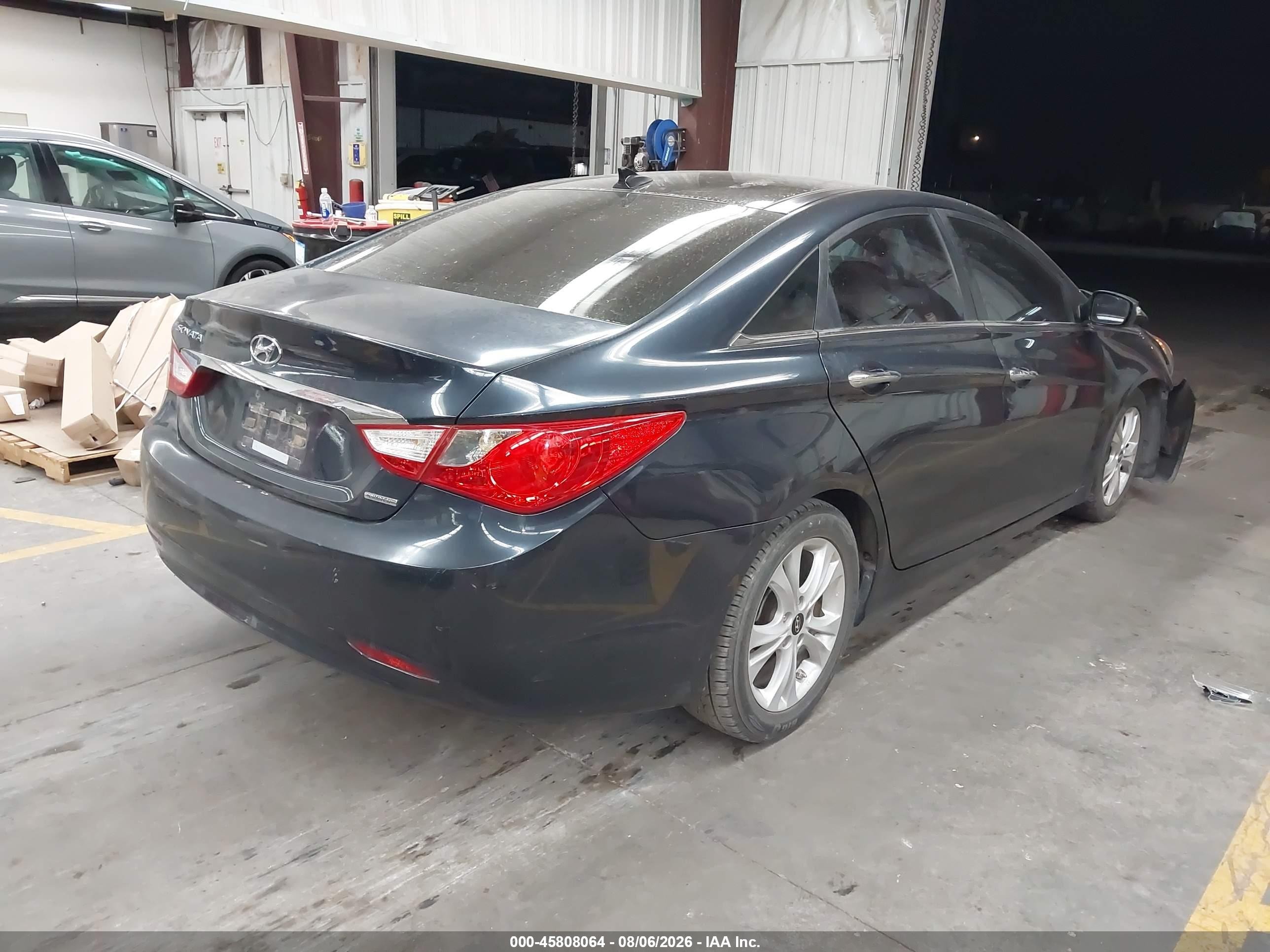 2012 Hyundai Sonata Limited Blue vin: 5NPEC4AC4CH405735