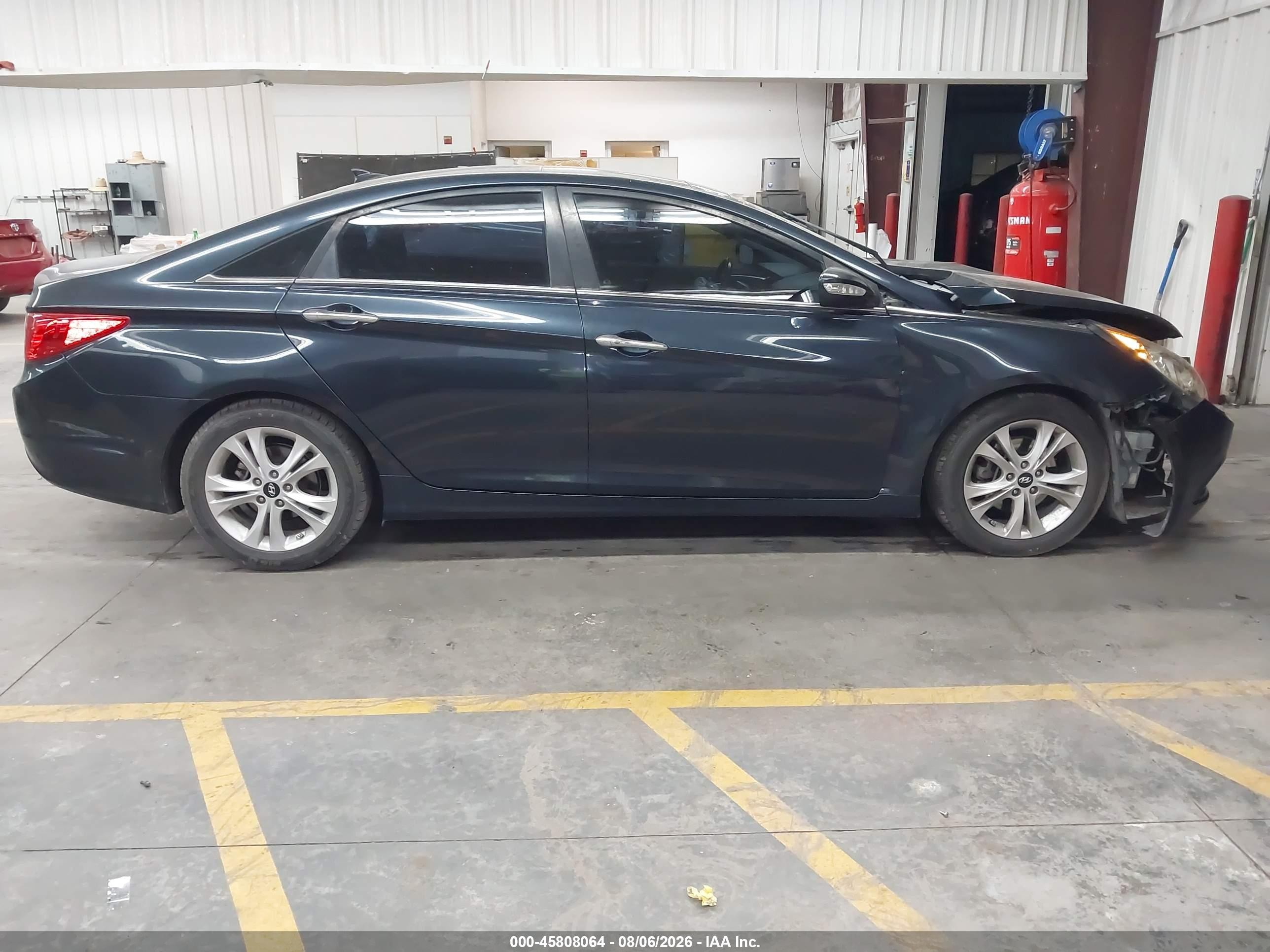 2012 Hyundai Sonata Limited Blue vin: 5NPEC4AC4CH405735