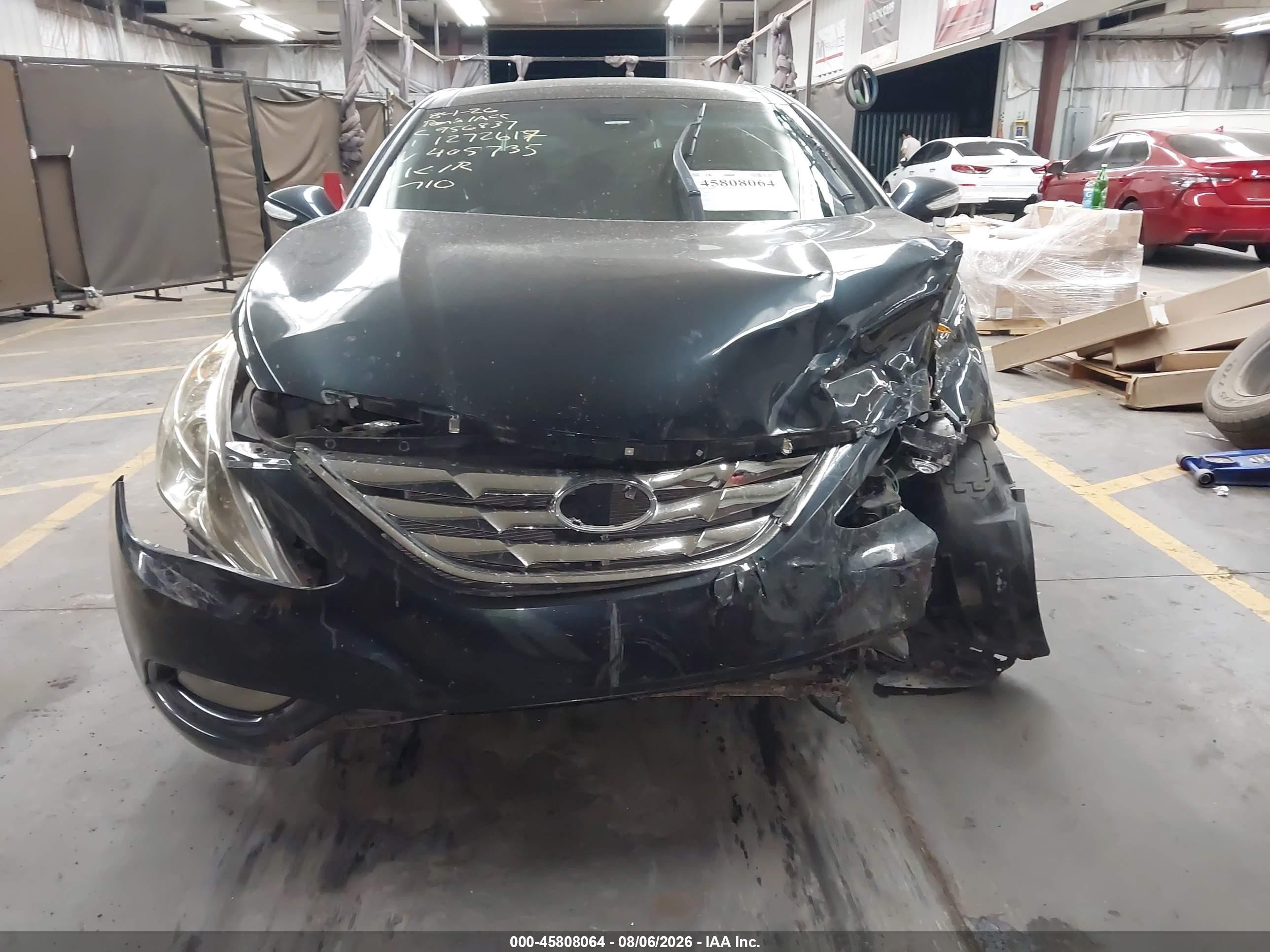 2012 Hyundai Sonata Limited Blue vin: 5NPEC4AC4CH405735